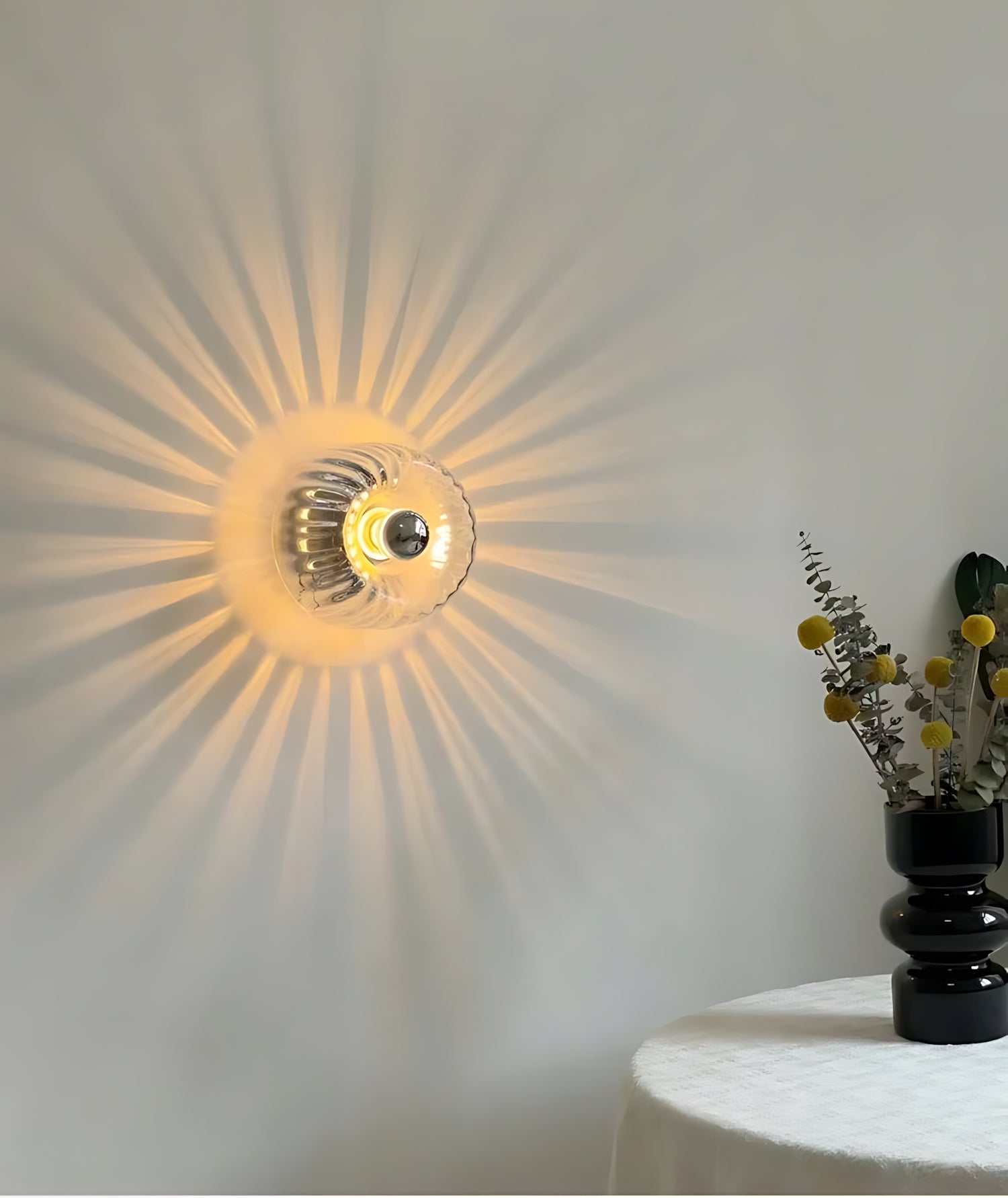 Fjordheim - Glass Wall Lamp
