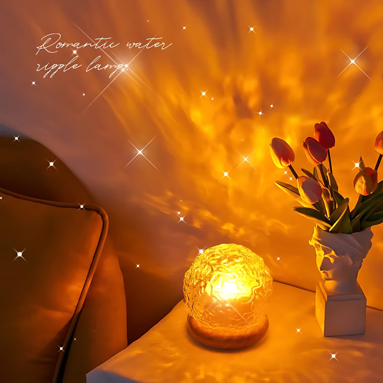 Water Wave Projector Lamp
