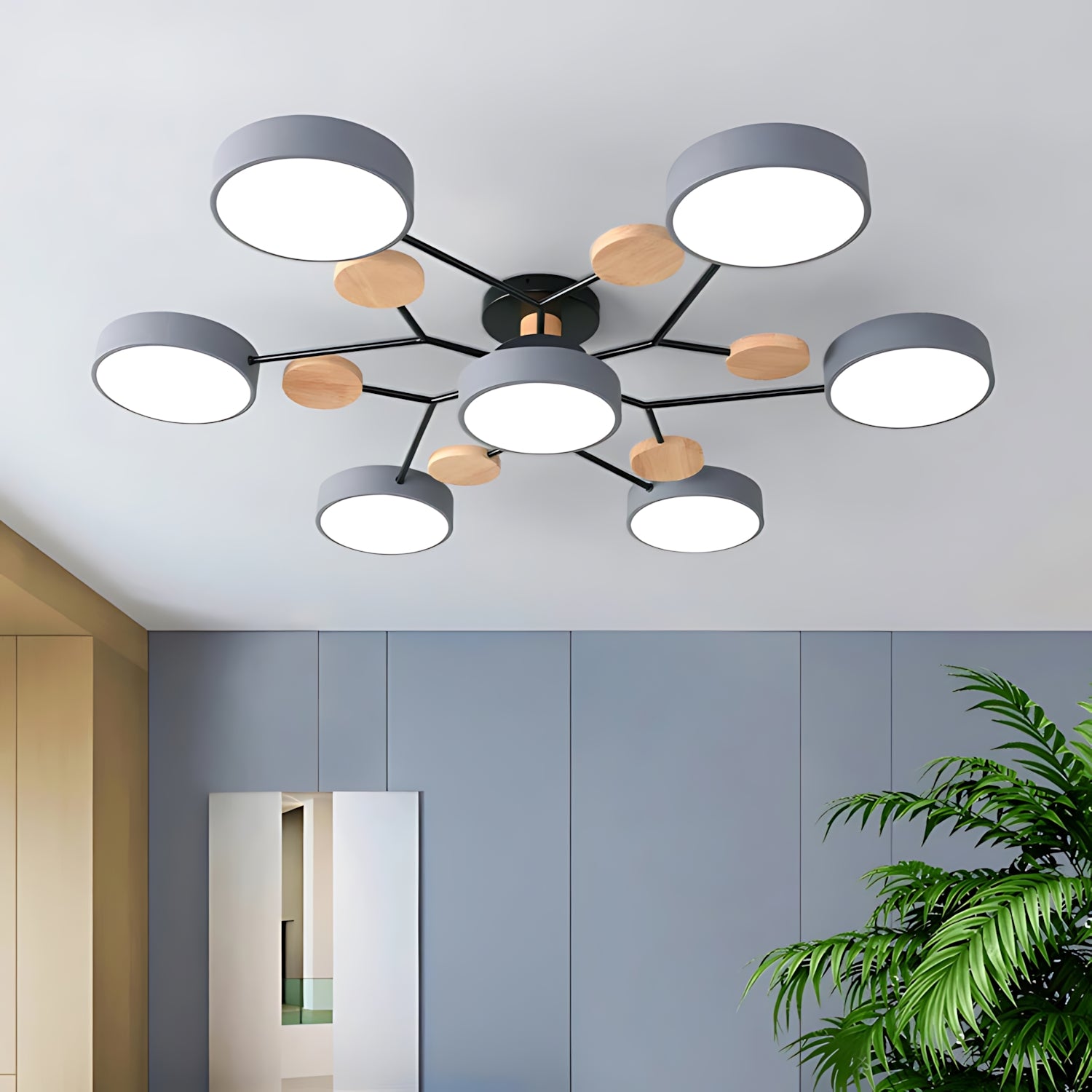 Alteburg - Modern LED Ceiling Light for Living Room and Bedroom
