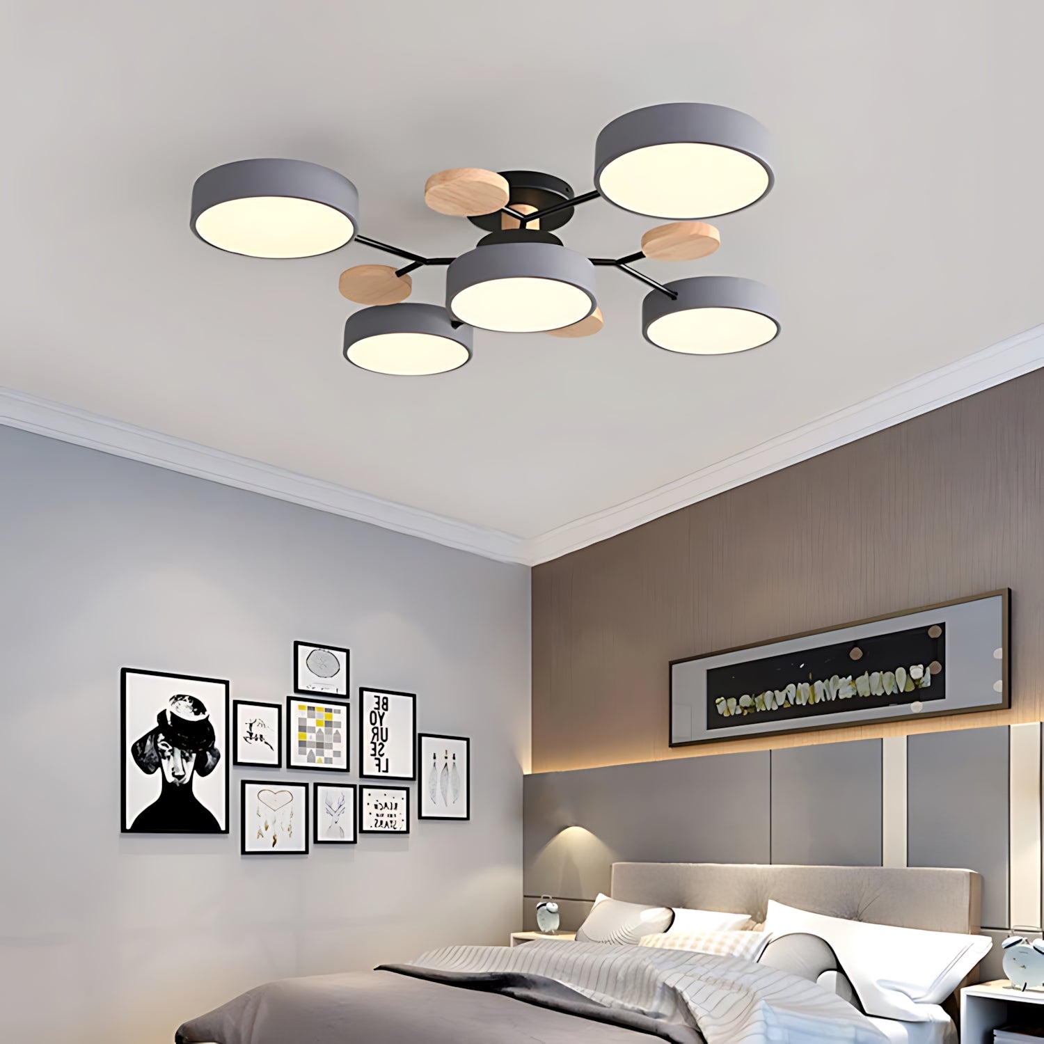 Alteburg - Modern LED Ceiling Light for Living Room and Bedroom