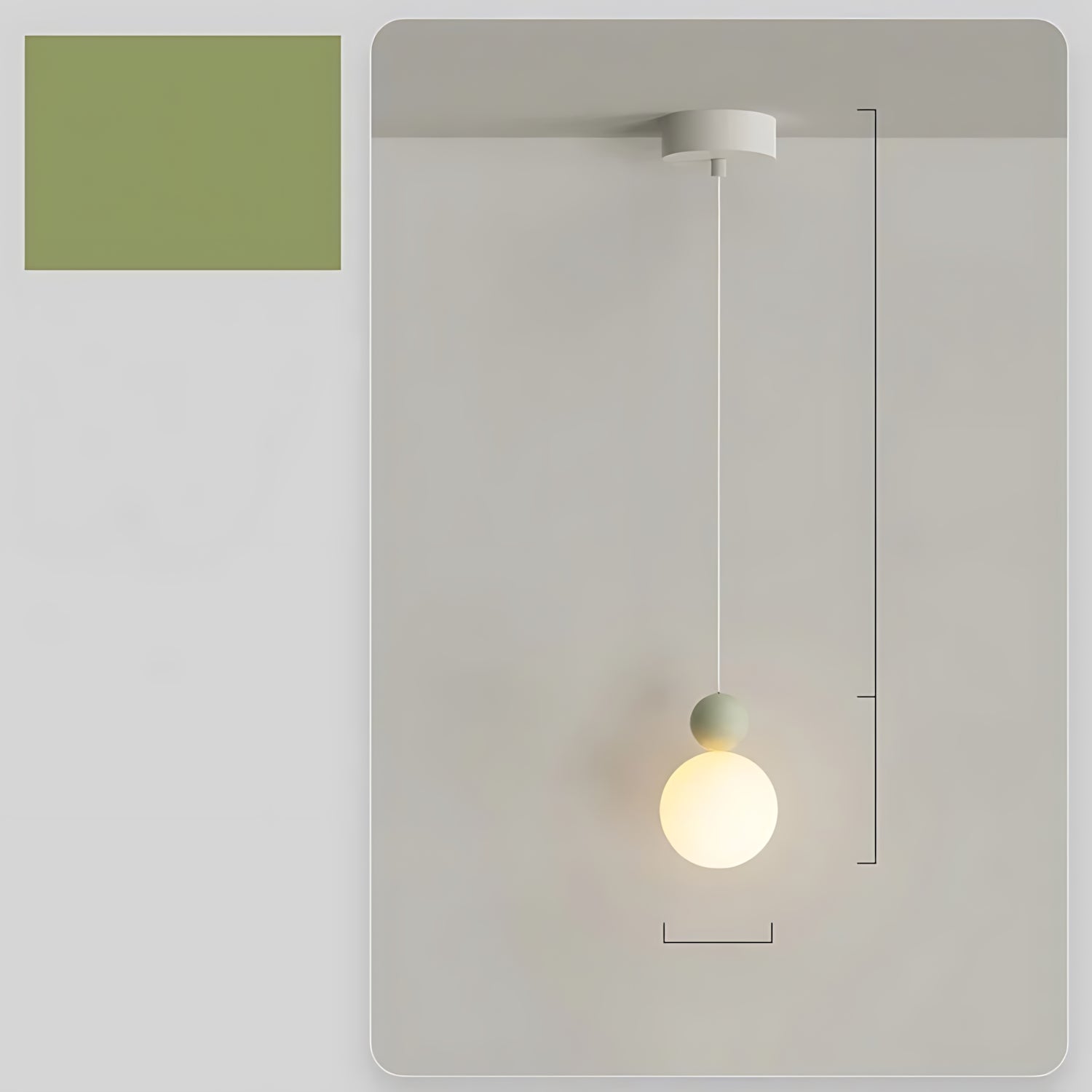 Eldrun - Scandinavian LED Pendant Light