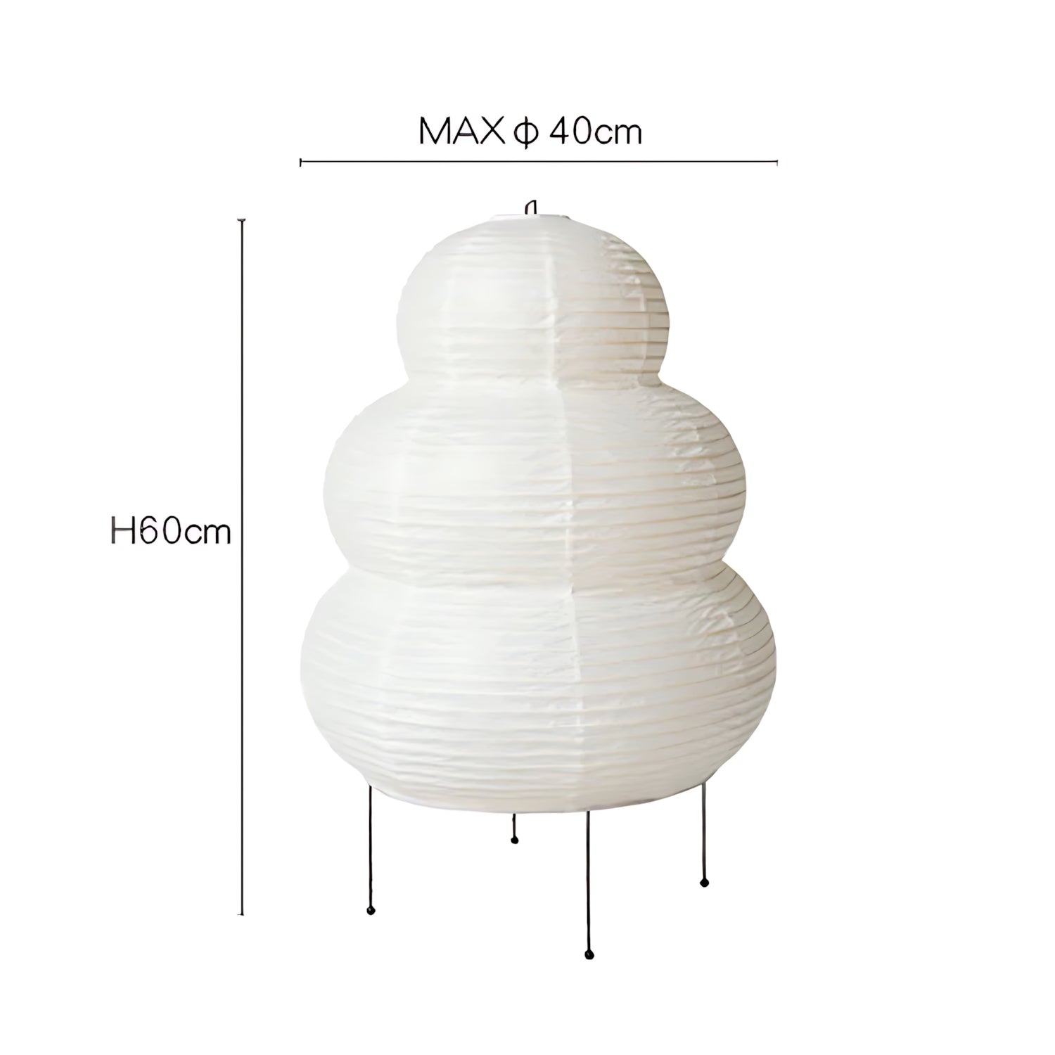 Höglund - Adjustable Rice Paper Desk Lamp