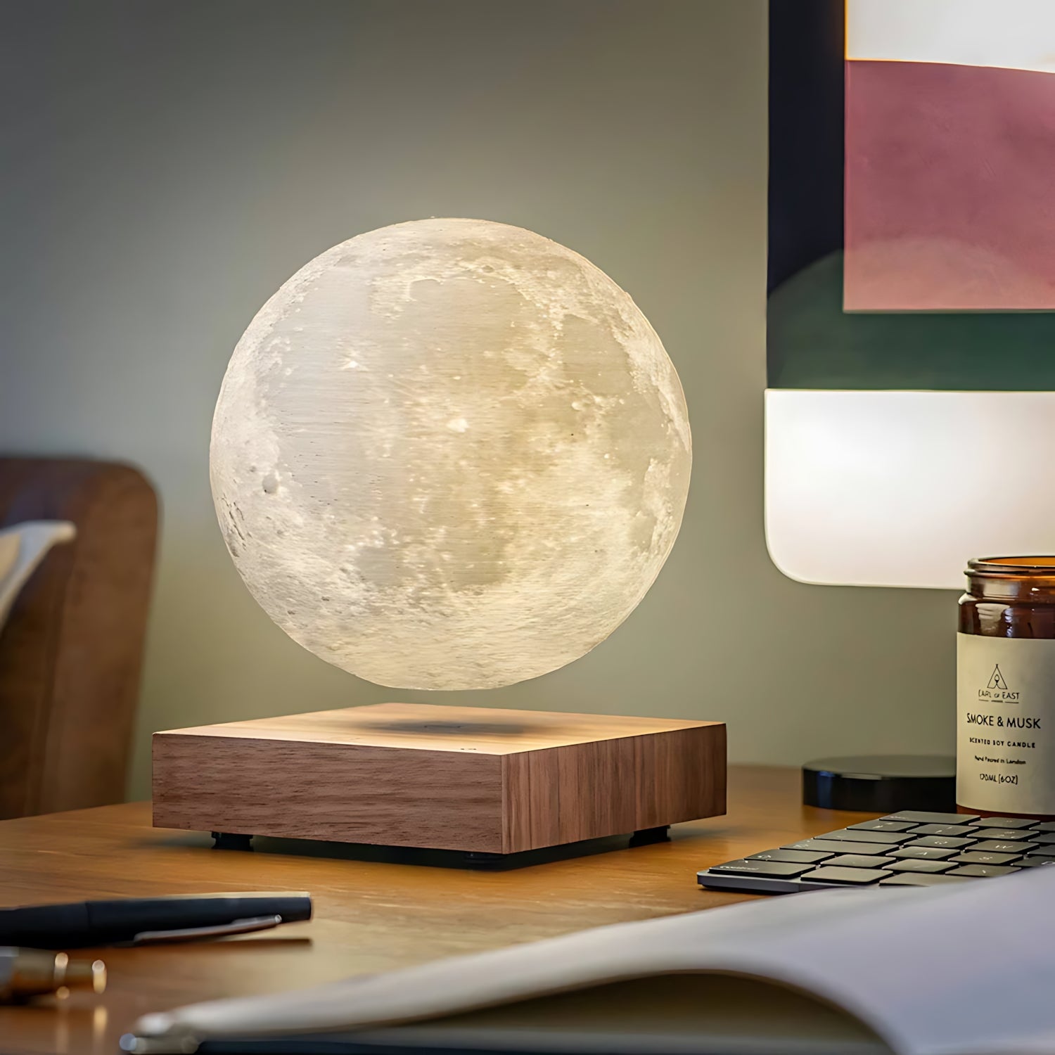 Eisenfeld - Levitating Moon Lamp