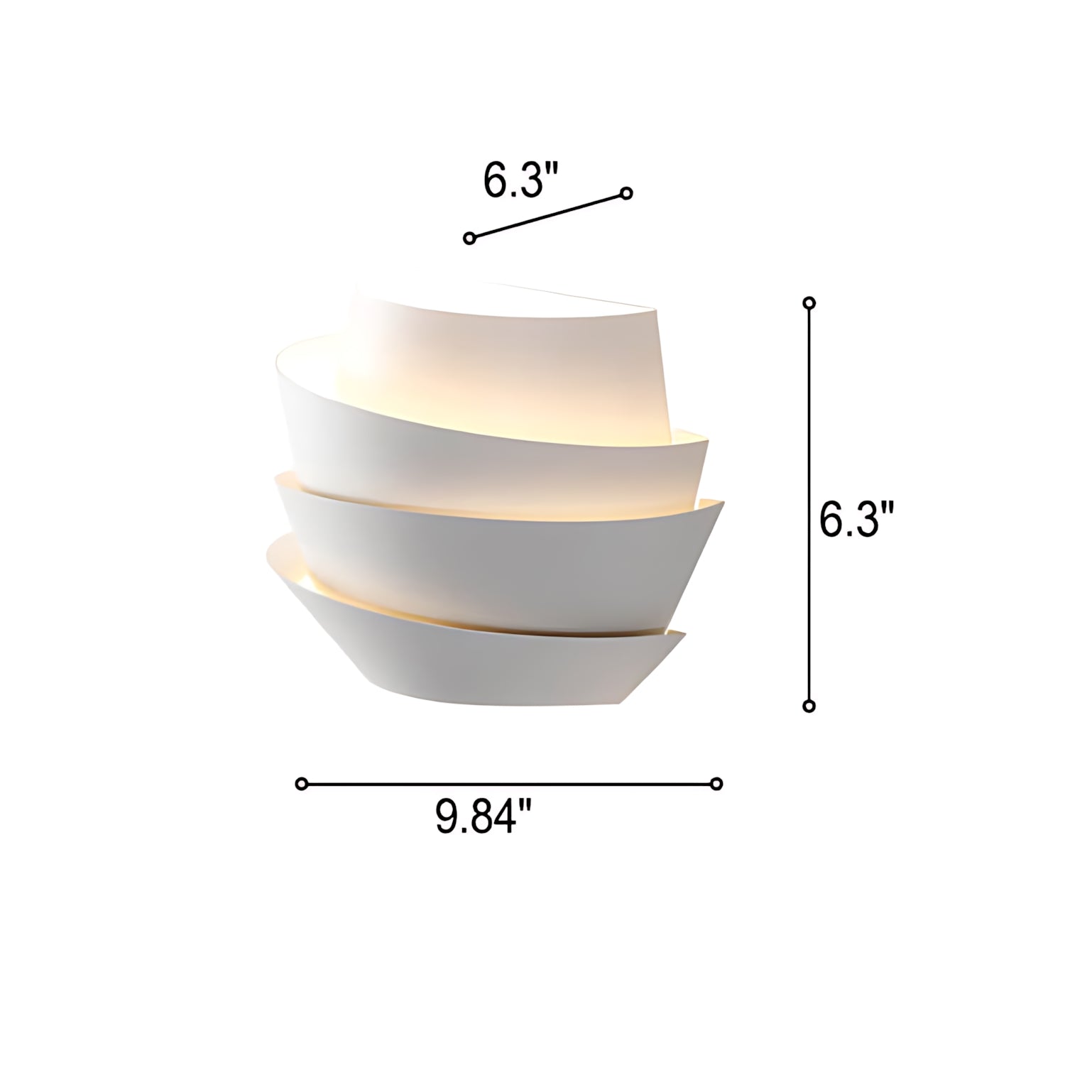 Eldernest - Scandinavian Double Light Wall Lamp