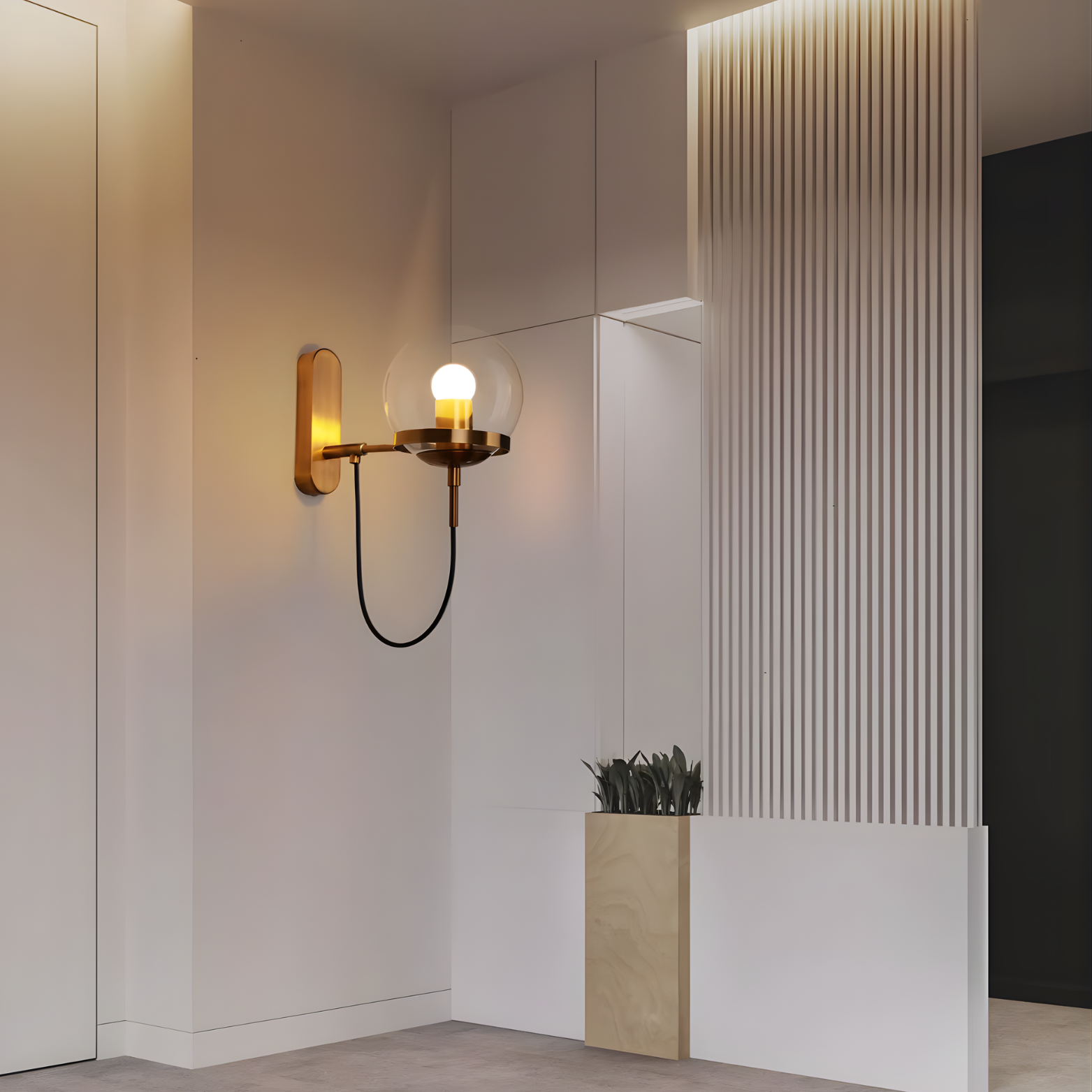 Molde - Round Sphere Wall Sconce