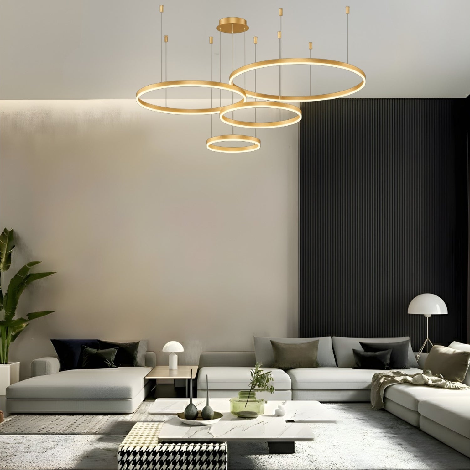 Wismar - Modern LED Ring Chandelier