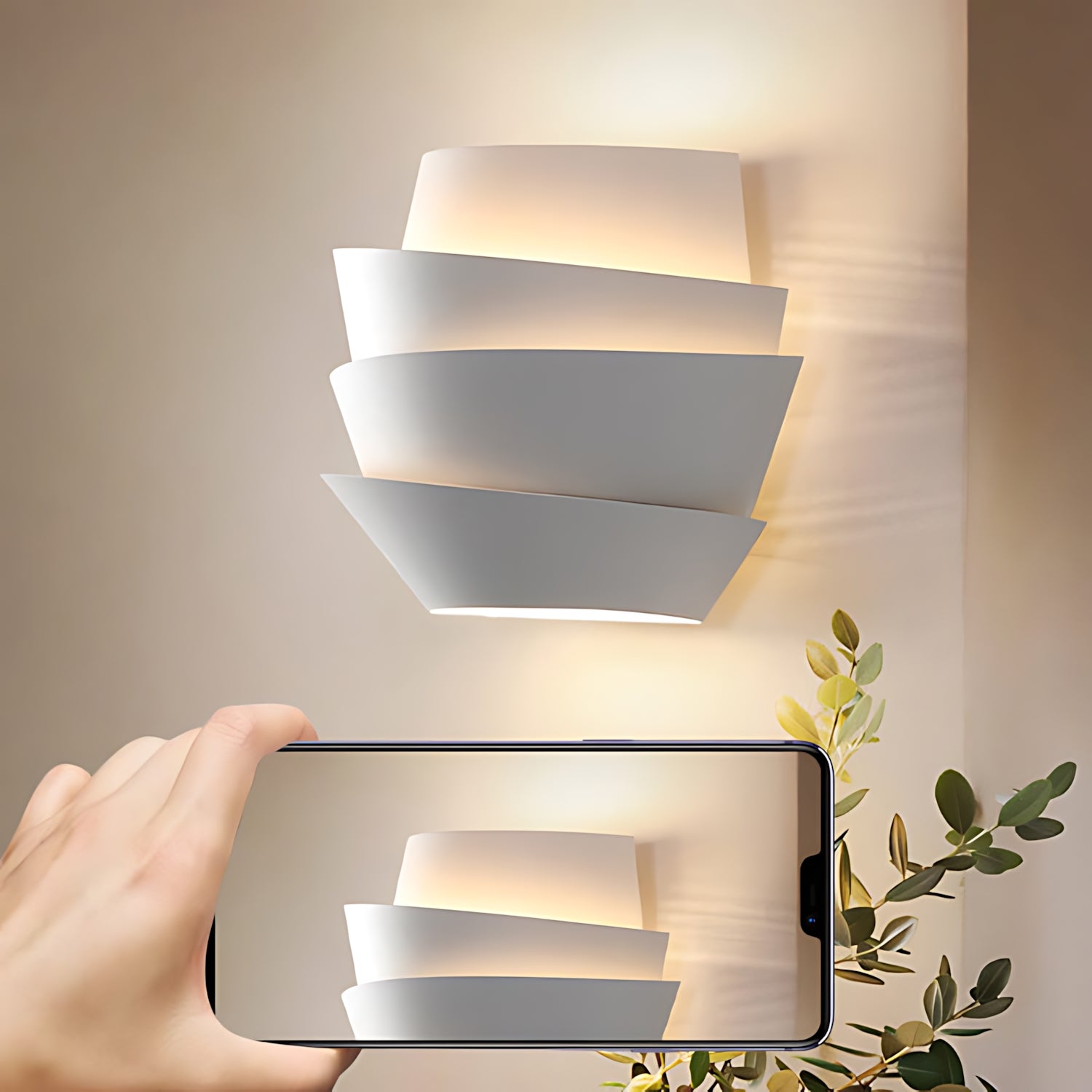 Eldernest - Scandinavian Double Light Wall Lamp