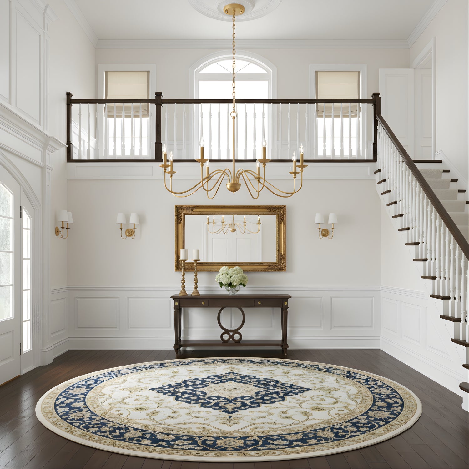 Niva - 35" Retro Loft Vintage American Style E14 Ceiling Chandelier Light, Black & Gold Modern Industrial Fixture