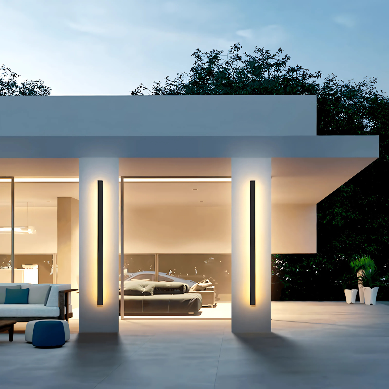 Waterproof wall LED lights