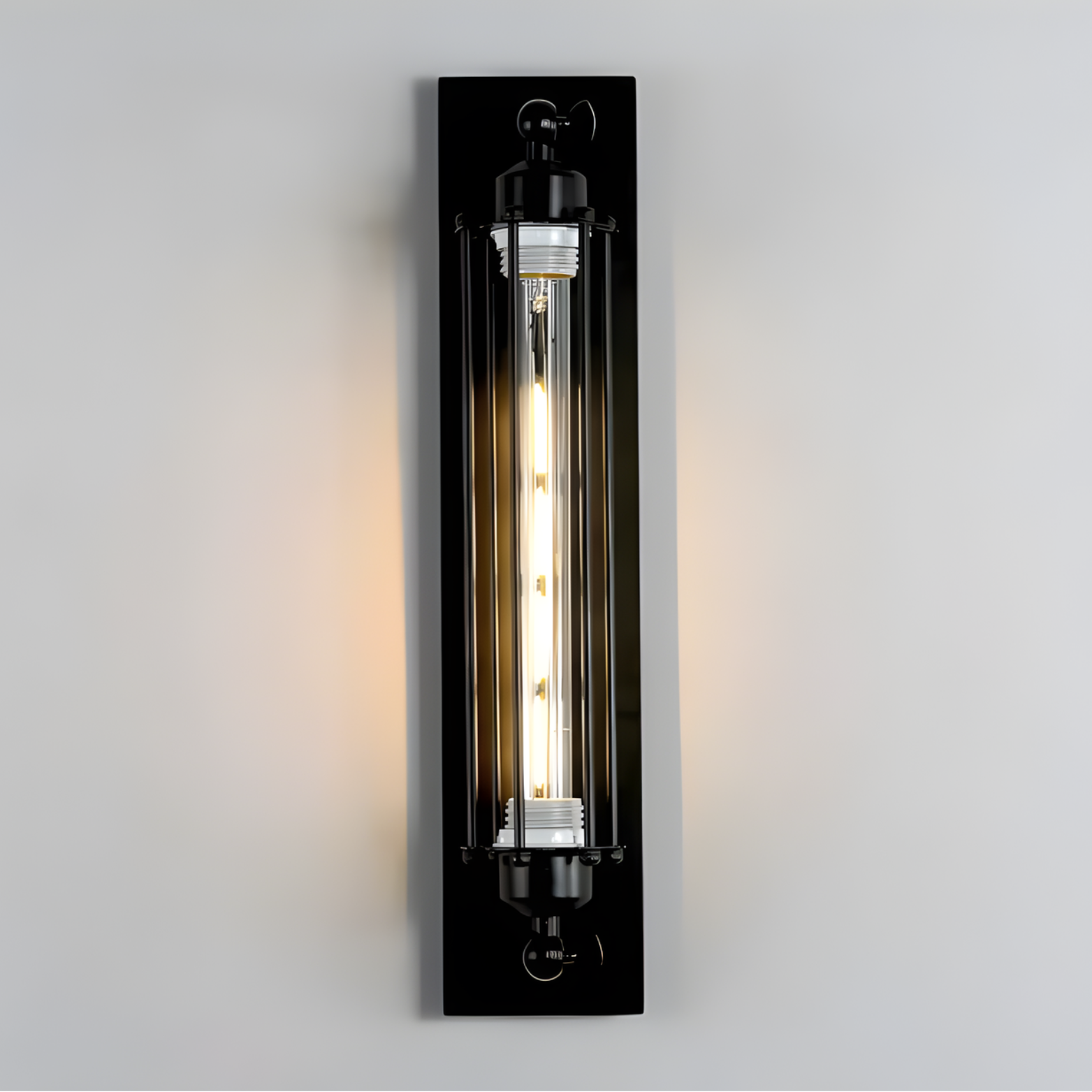 Nebula - 18" Industrial E27 LED Metallic Wall Light