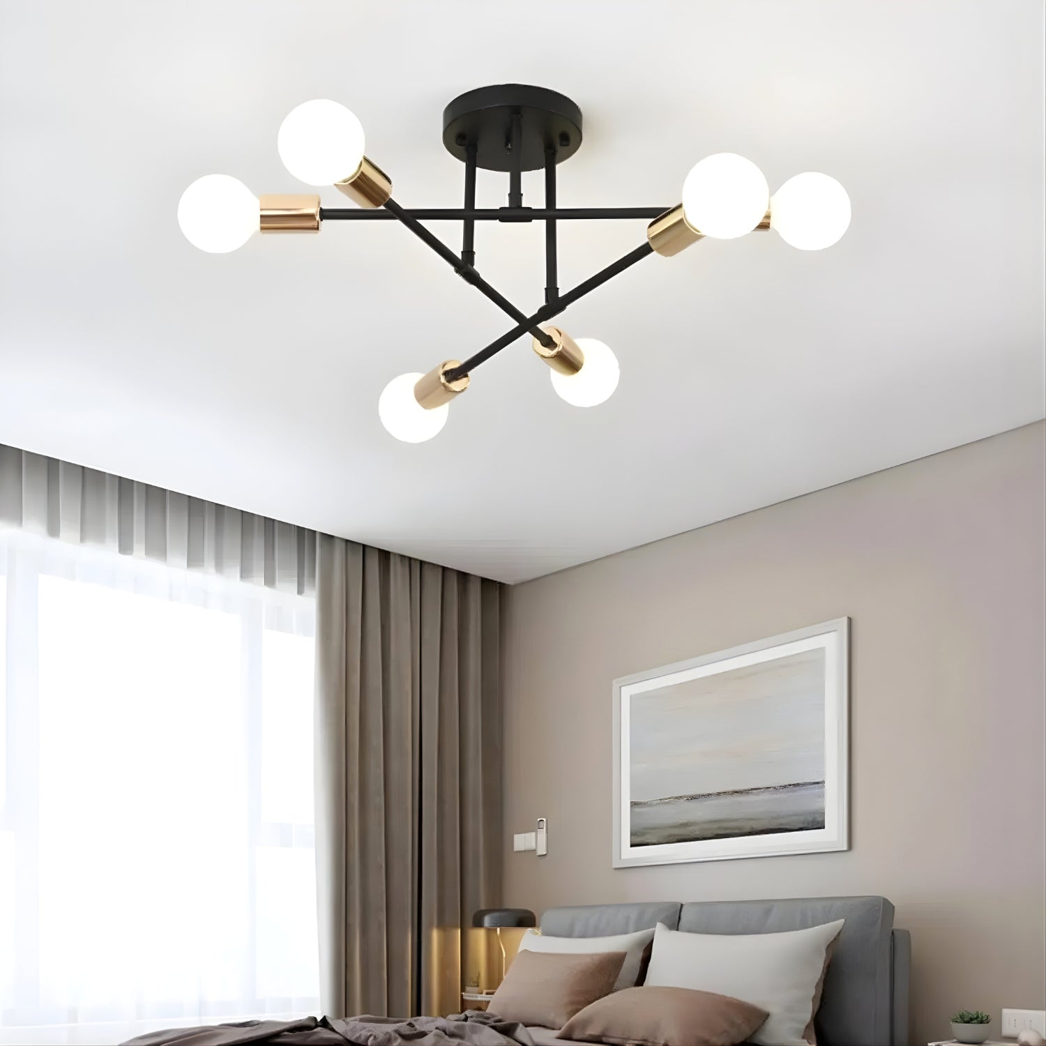 Bremen - Scandinavian Minimalist LED Chandelier Ceiling Light