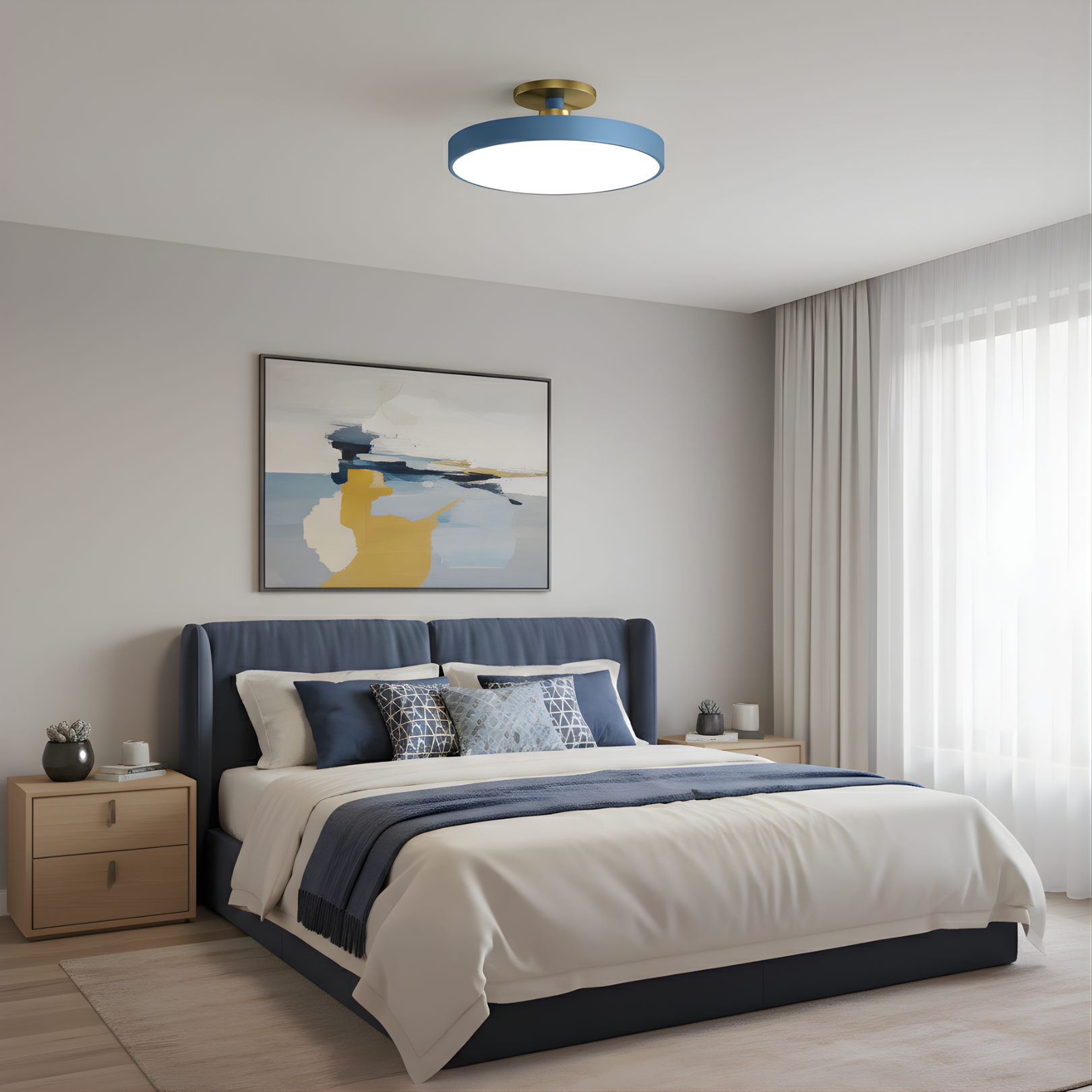Voss - Round LED Ceiling Light Fixture