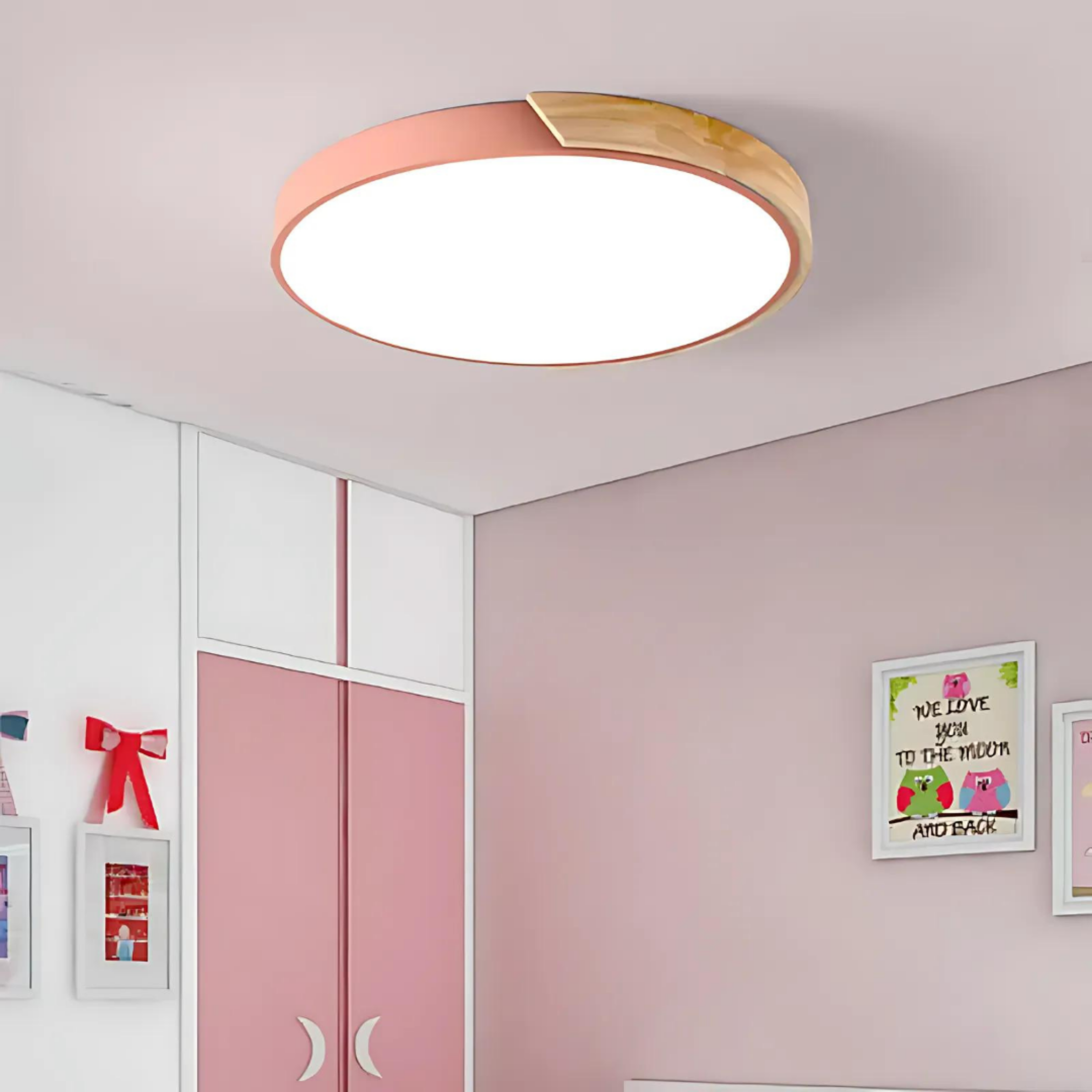 Round Luxe Flush Light