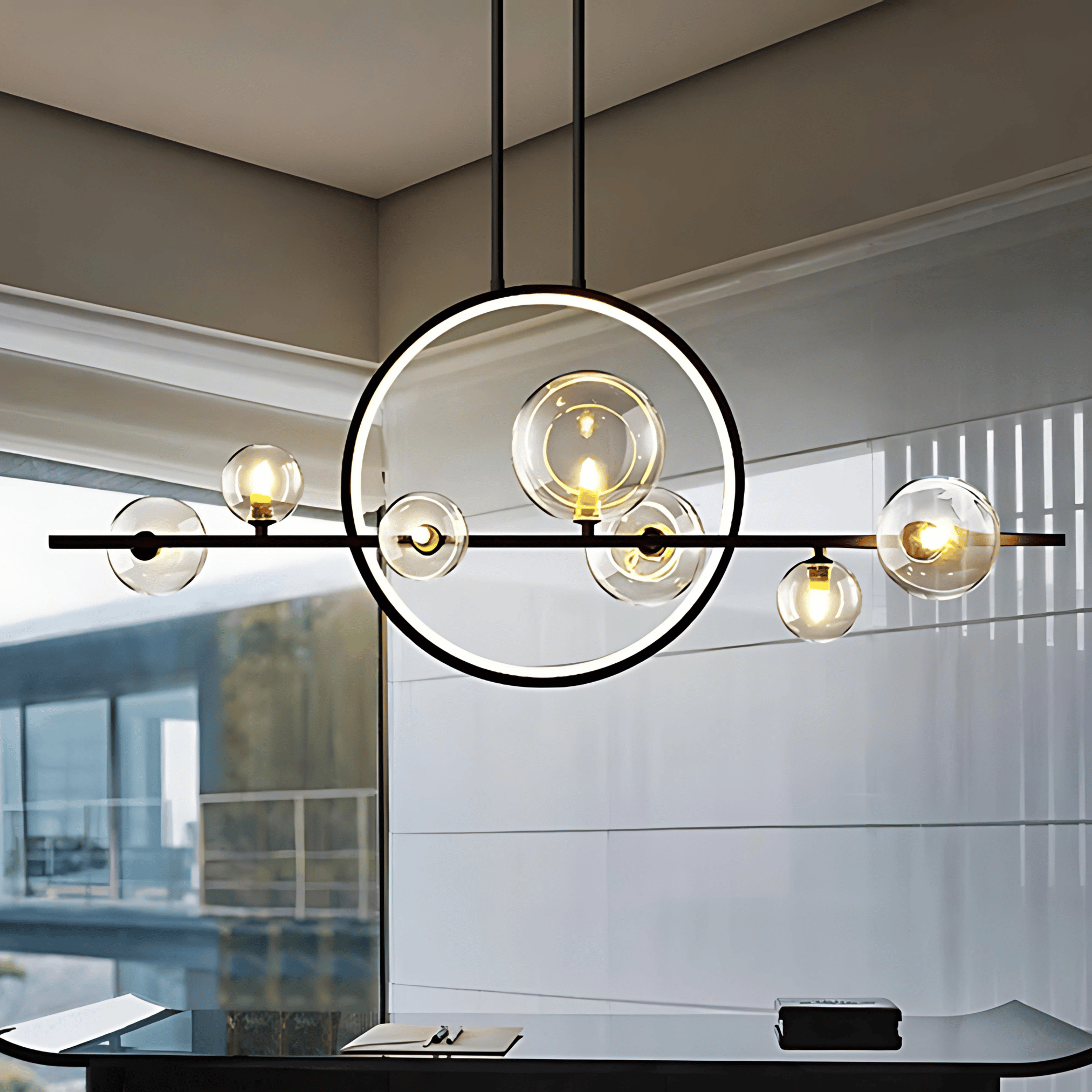 Halo Chandelier LED Ceiling Light