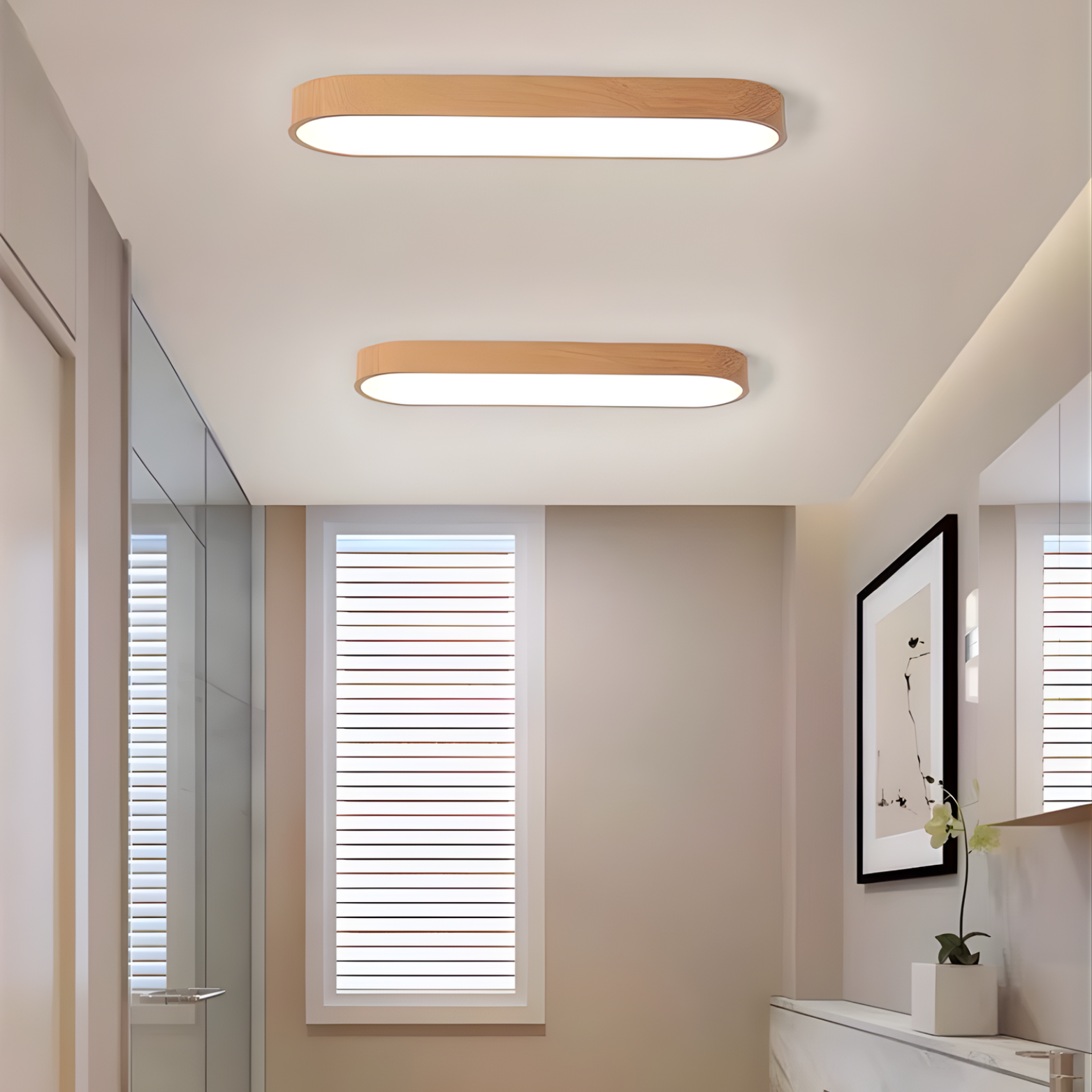 Alta - 11.8" to 23.6" Flush Mount LED Warm Light