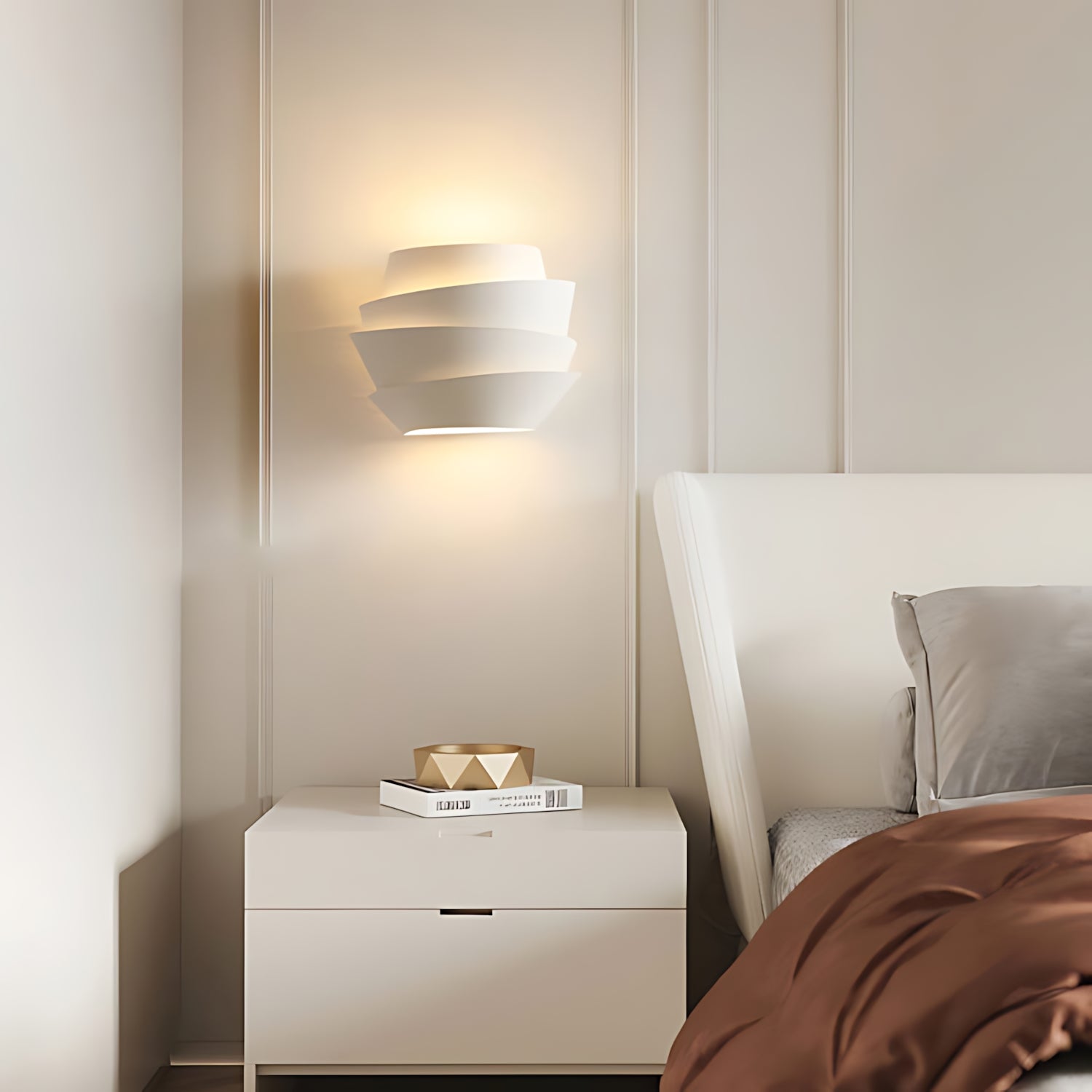 Eldernest - Scandinavian Double Light Wall Lamp