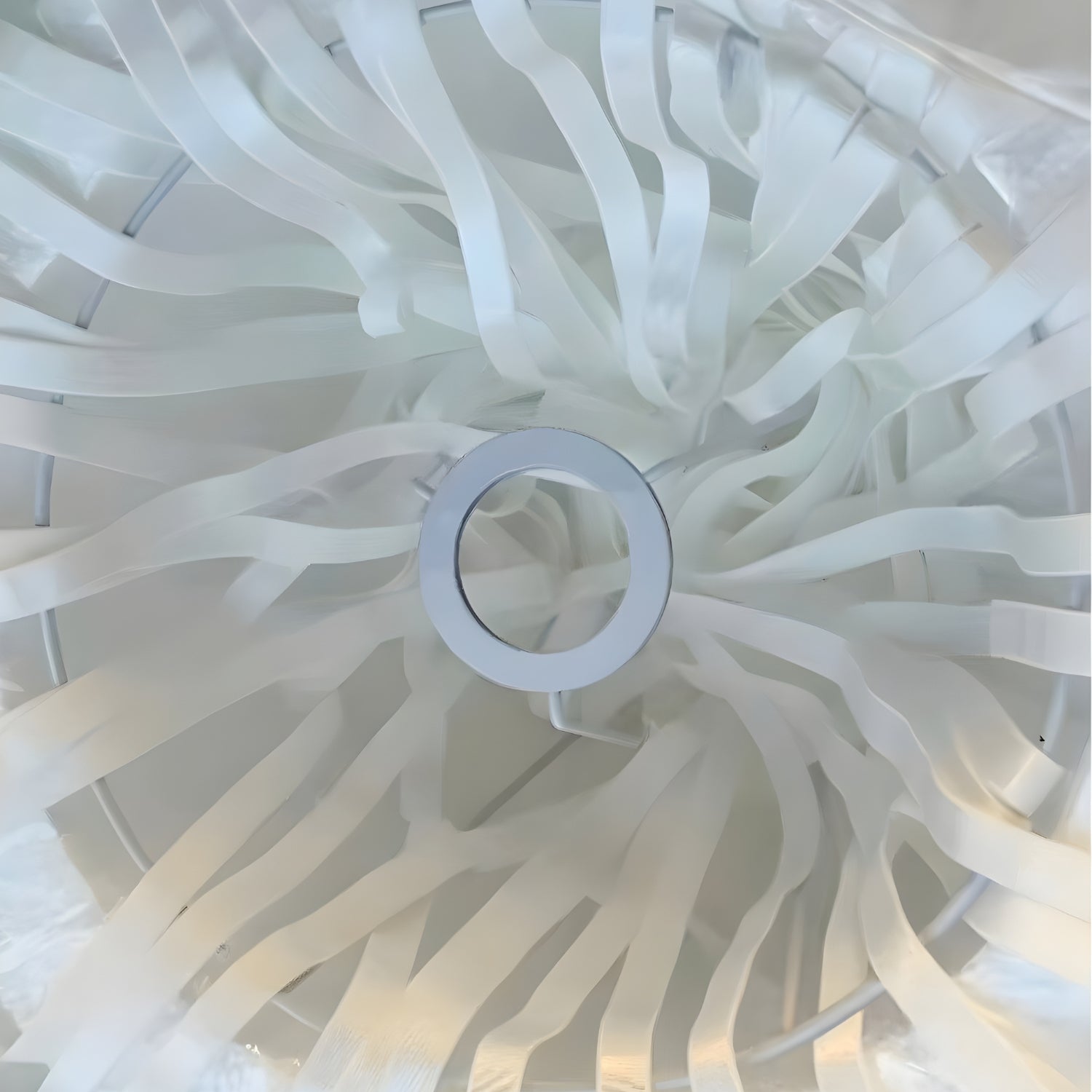 Weil - Italian-Inspired Nordic Modern Straw Hat Ceiling Lamp Creative Designer Chandelier Light Fixture