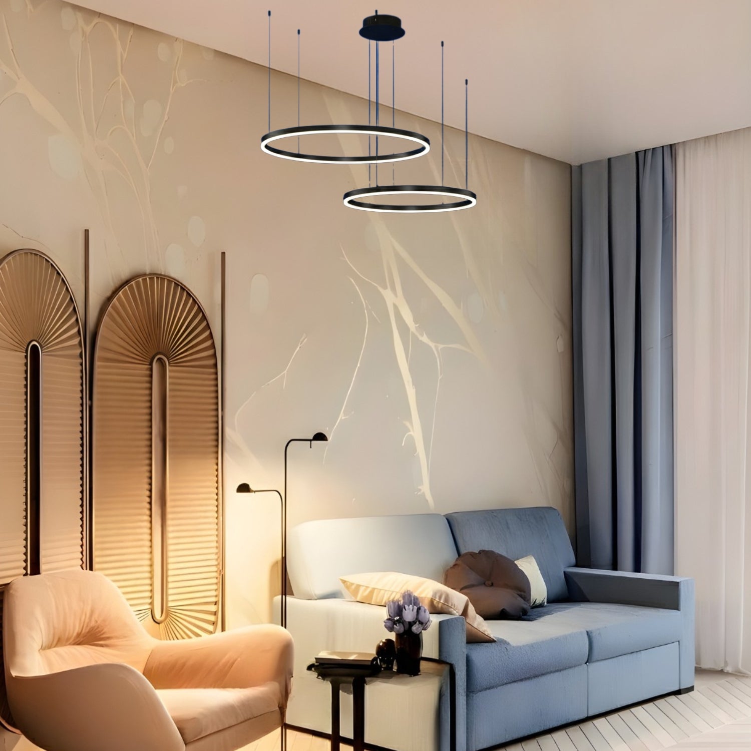 Wismar - Modern LED Ring Chandelier