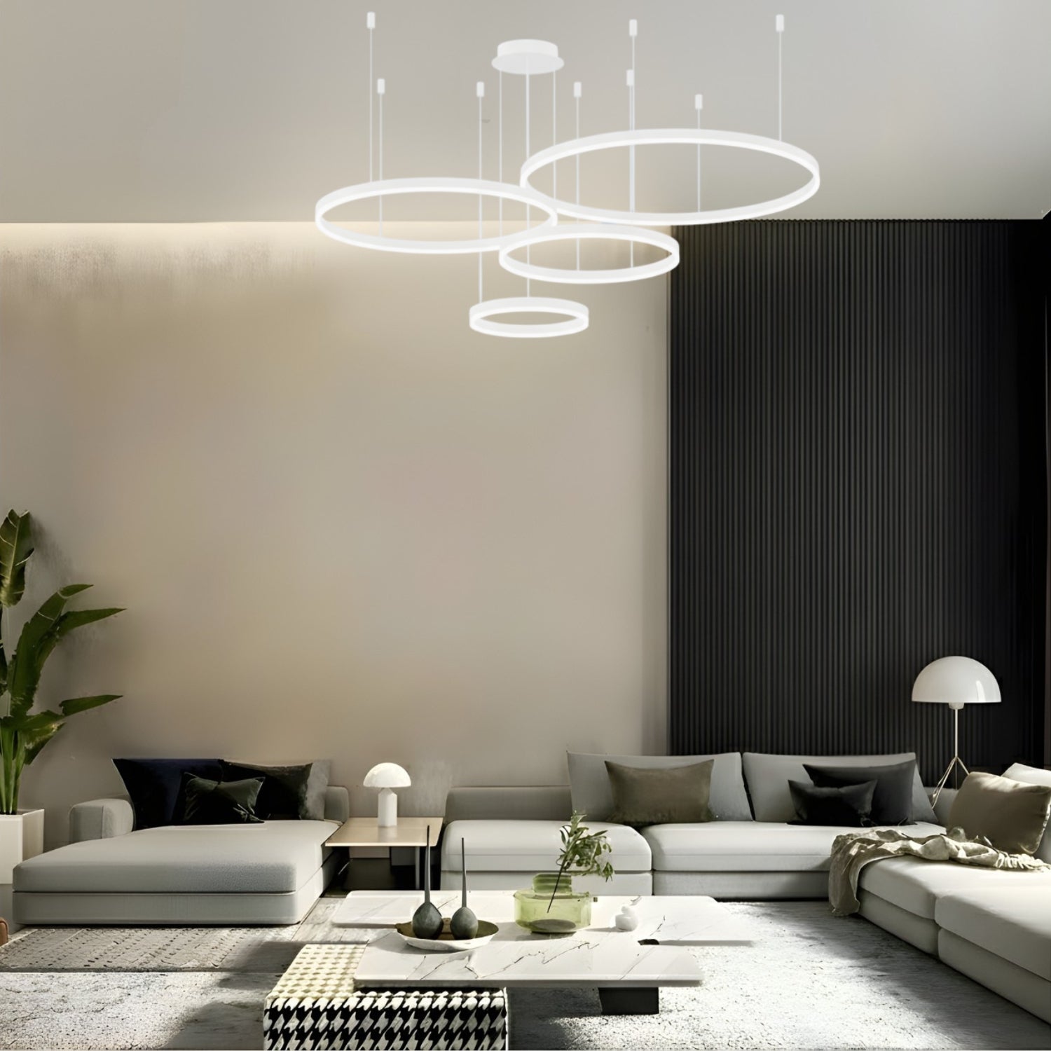 Wismar - Modern LED Ring Chandelier