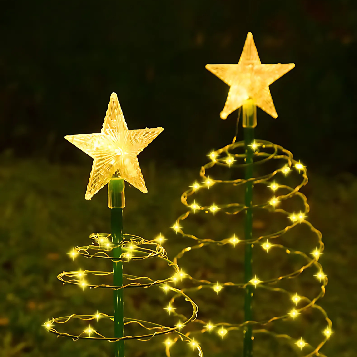 Outdoor mini Christmas tree decoration