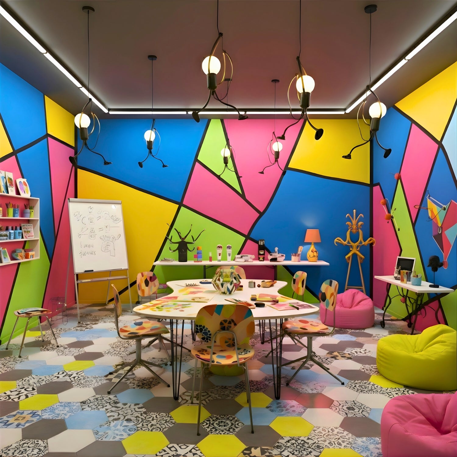 Elberg - Vintage Iron Climbing Man Pendant Light - Artistic E27 Ceiling Lamp