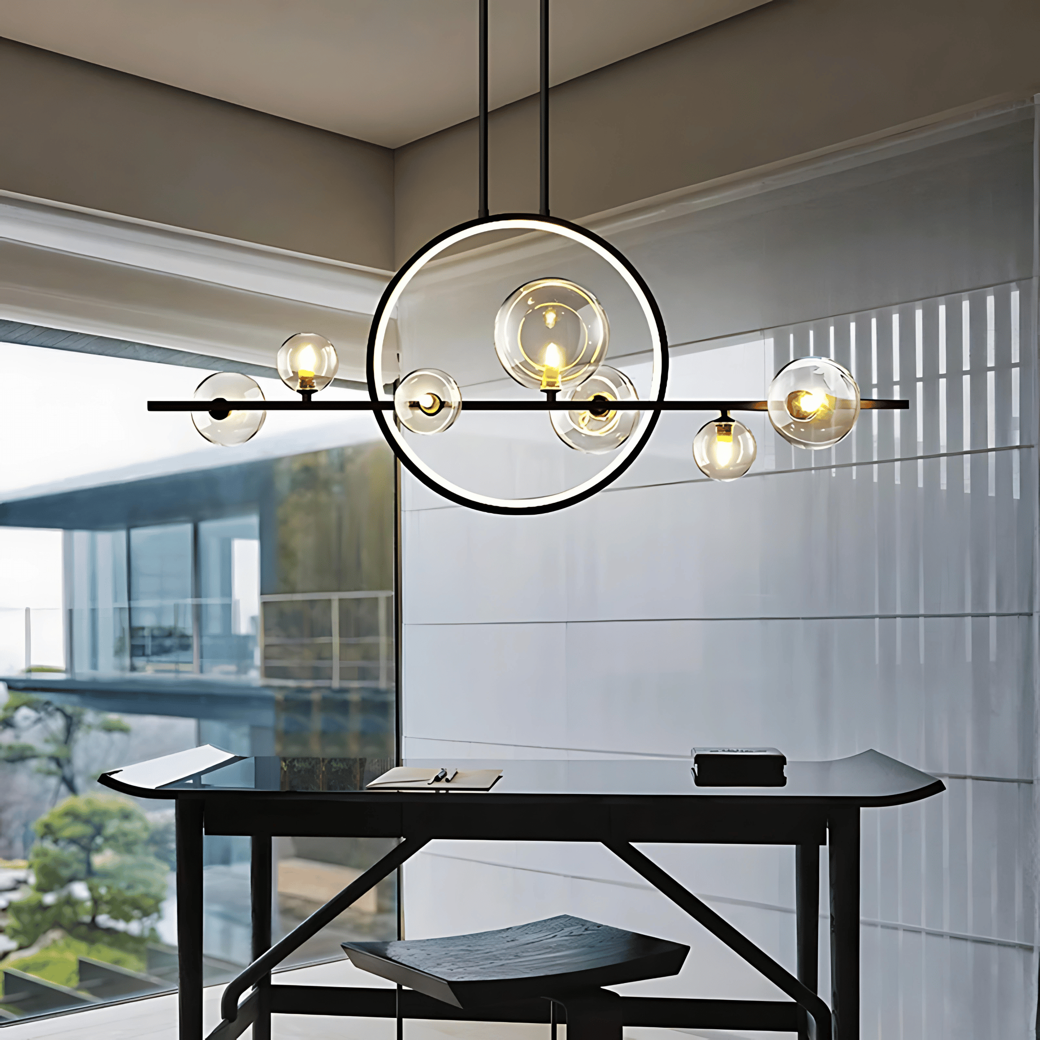 Halo Chandelier LED Ceiling Light