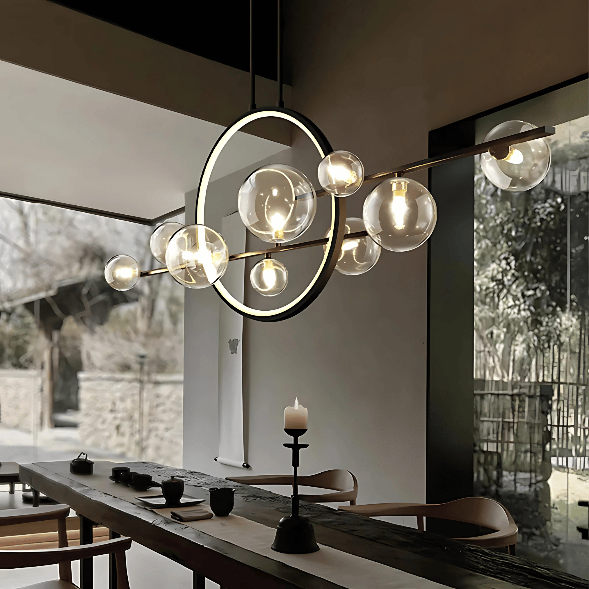 Halo Chandelier LED Ceiling Light