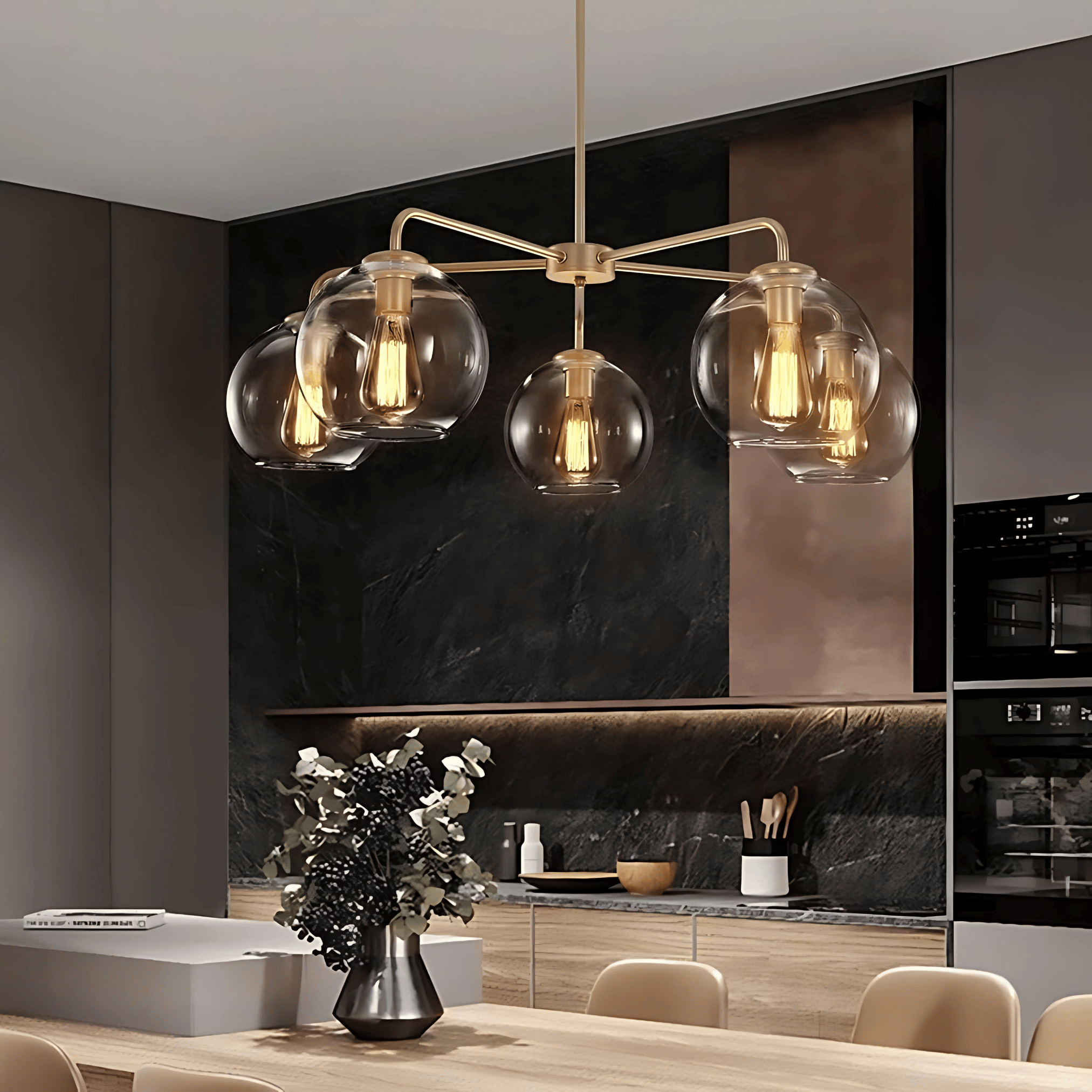 Sortland - Chandelier Elegant LED Lighting