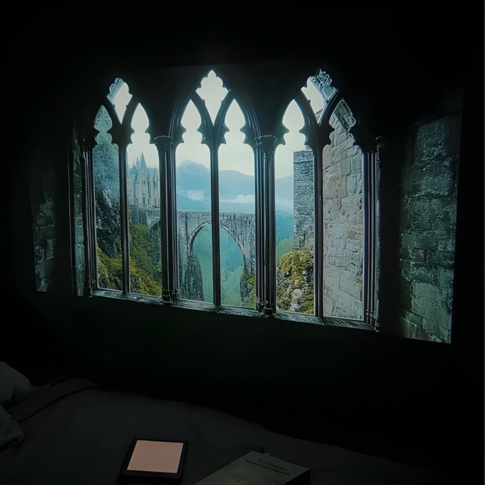 Real Portal - Projector For Fantasy Window Nighttime Reading Vibe