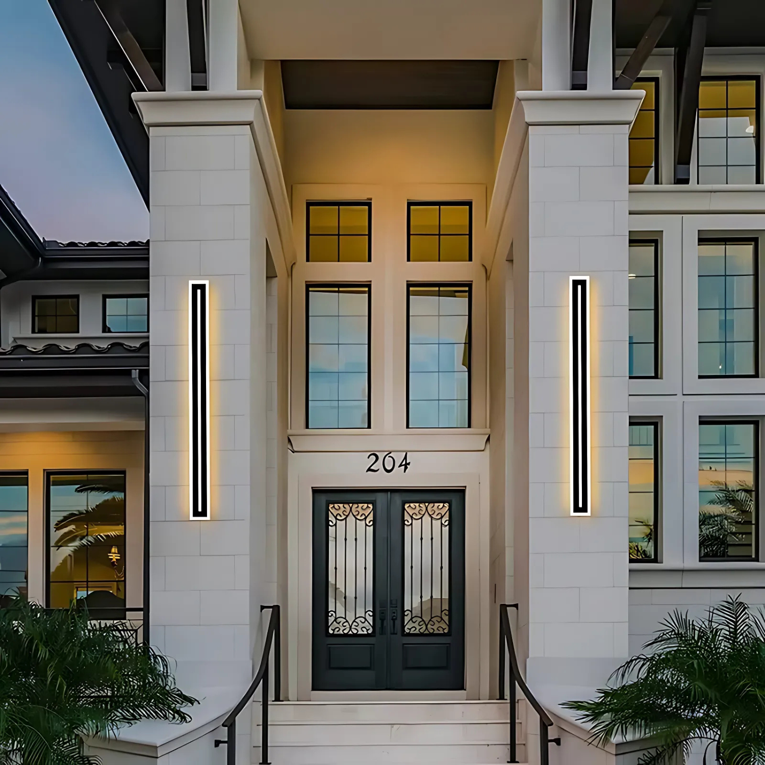 Outdoor waterproof wall LED light