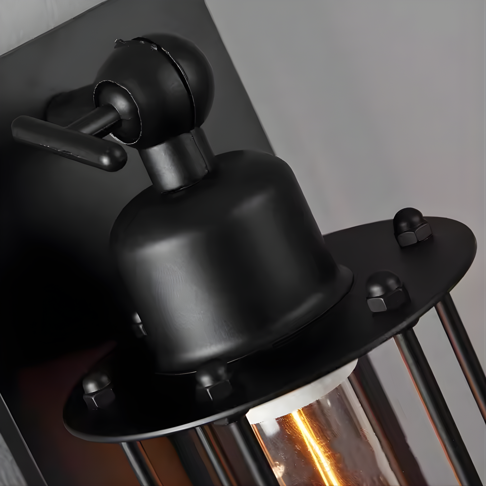 Nebula - 18" Industrial E27 LED Metallic Wall Light