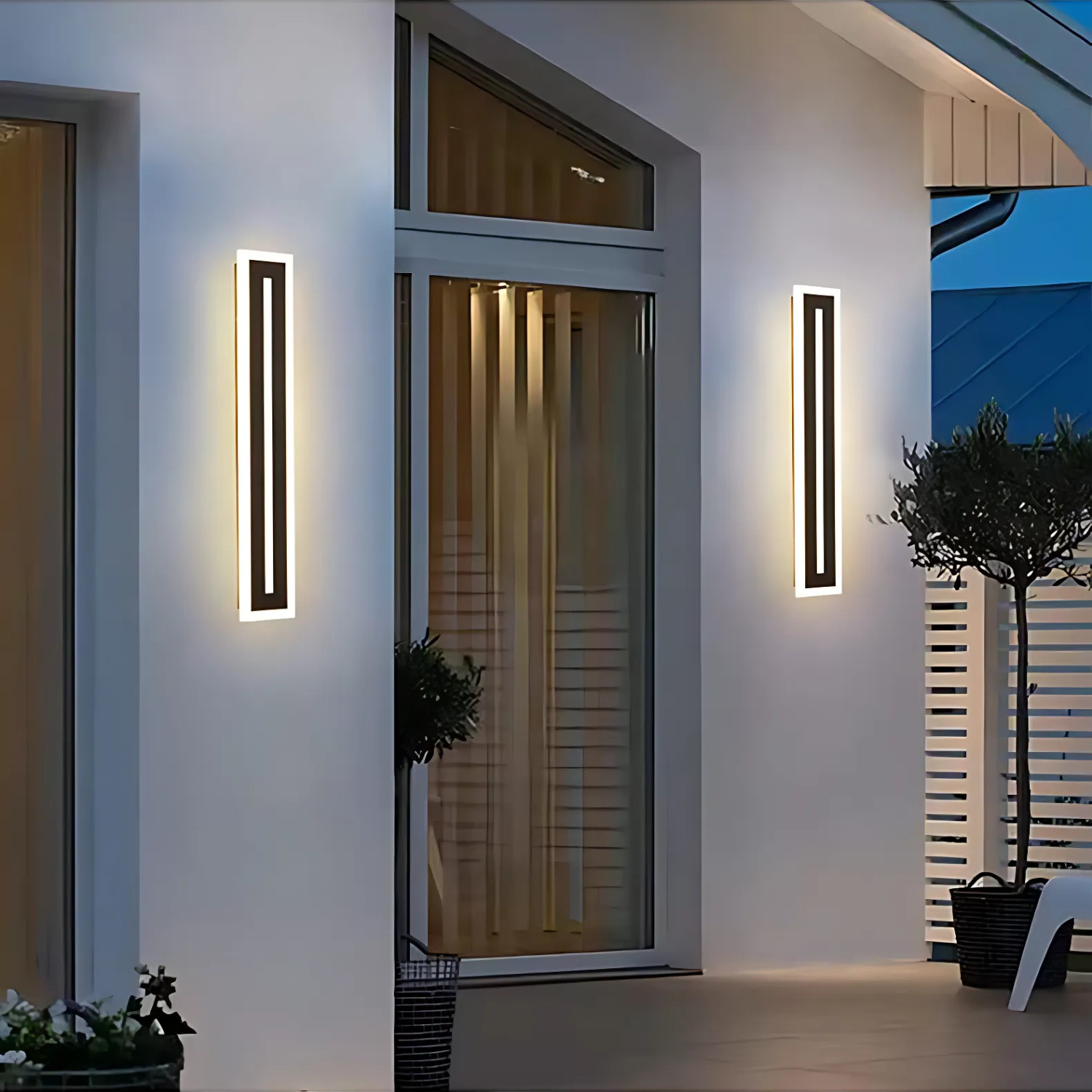Outdoor waterproof wall LED light