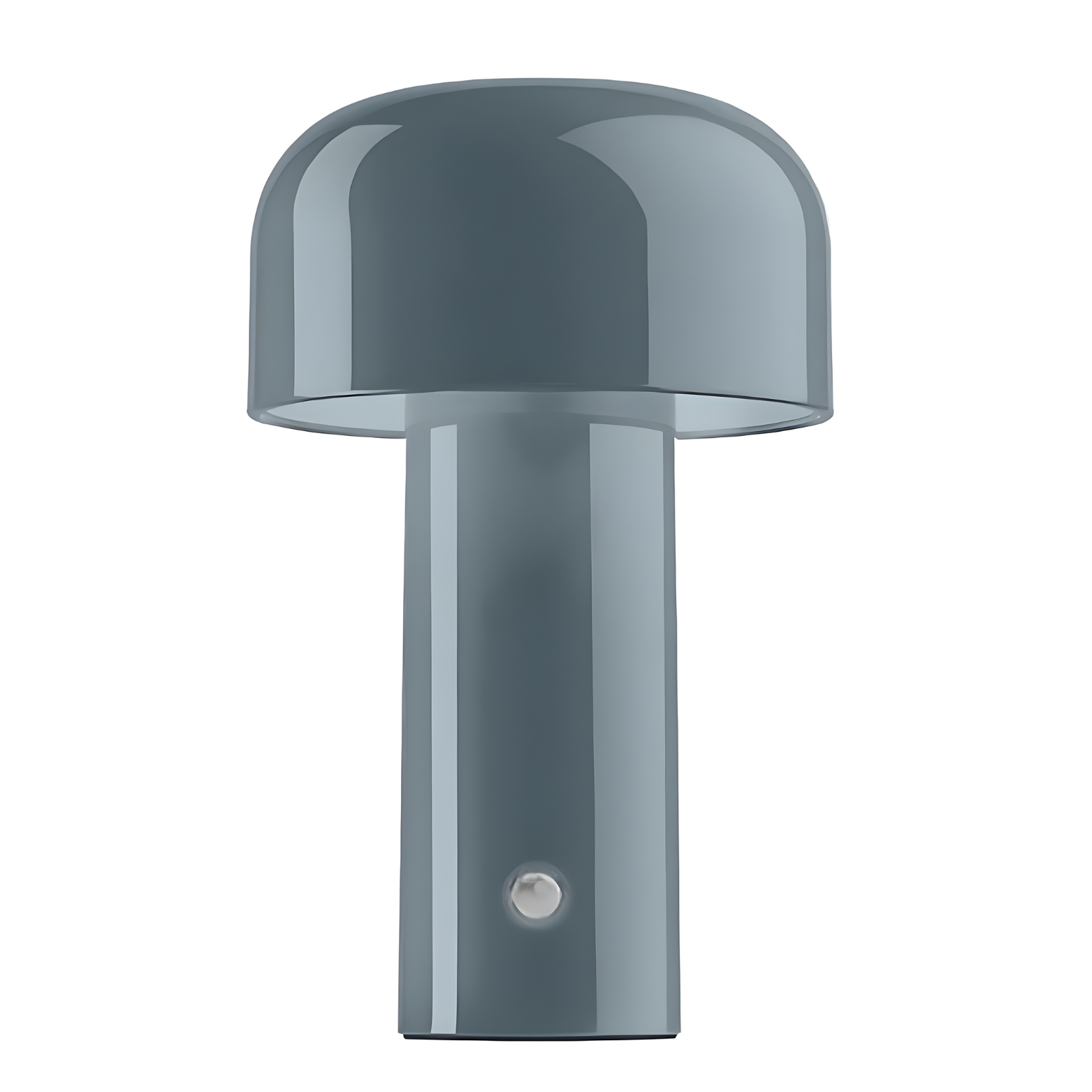 Gray outdoor wall light fixture on a white background