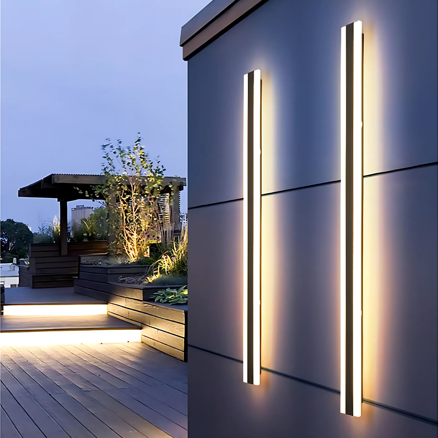 Waterproof outdoor LED light
