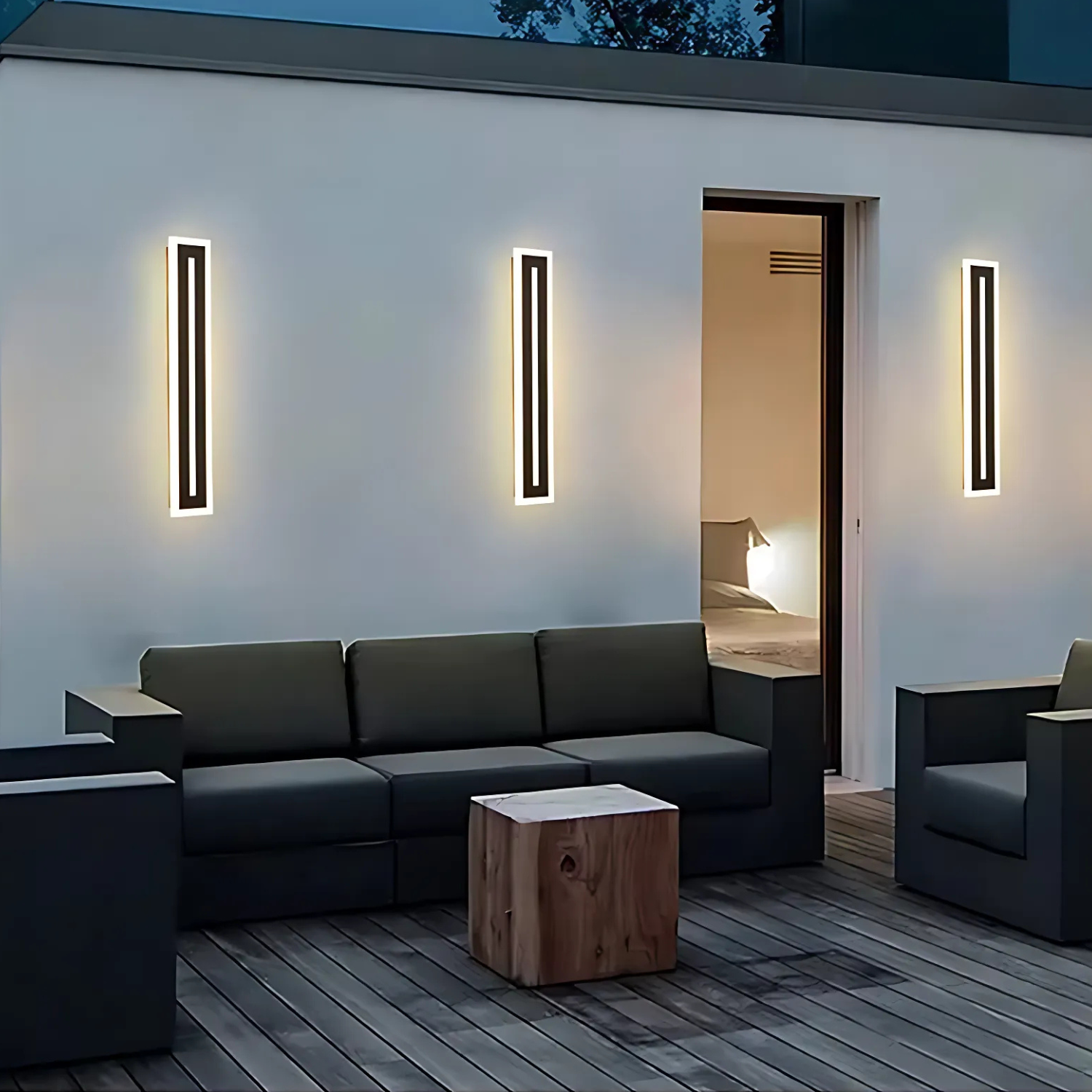 Outdoor waterproof wall LED light