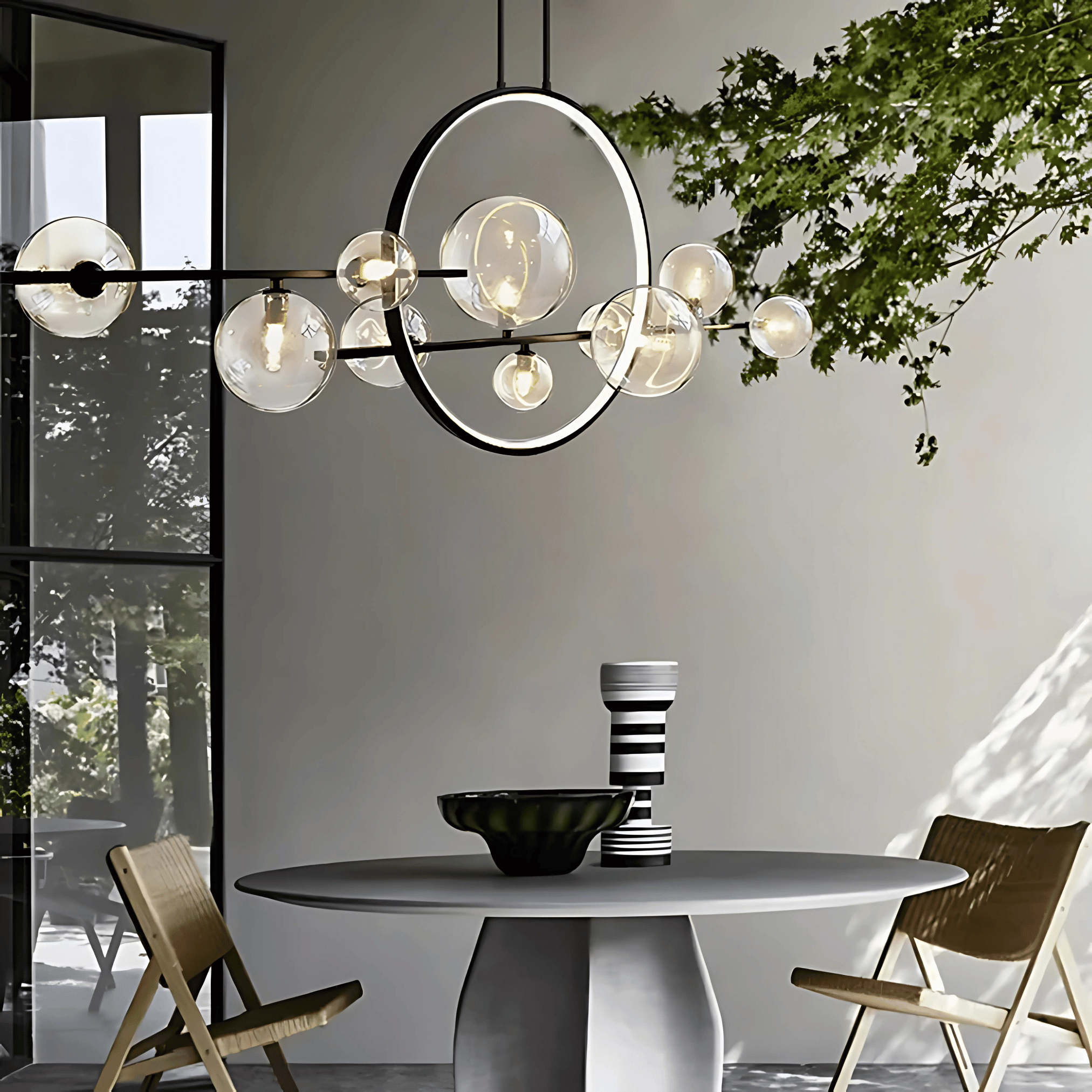 Halo Chandelier LED Ceiling Light