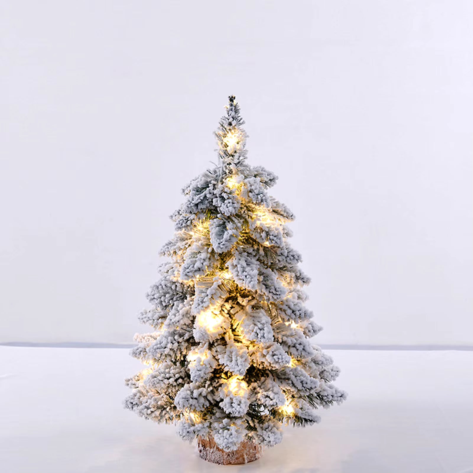 Mini lit tabletop Christmas tree - buy with free shipping
