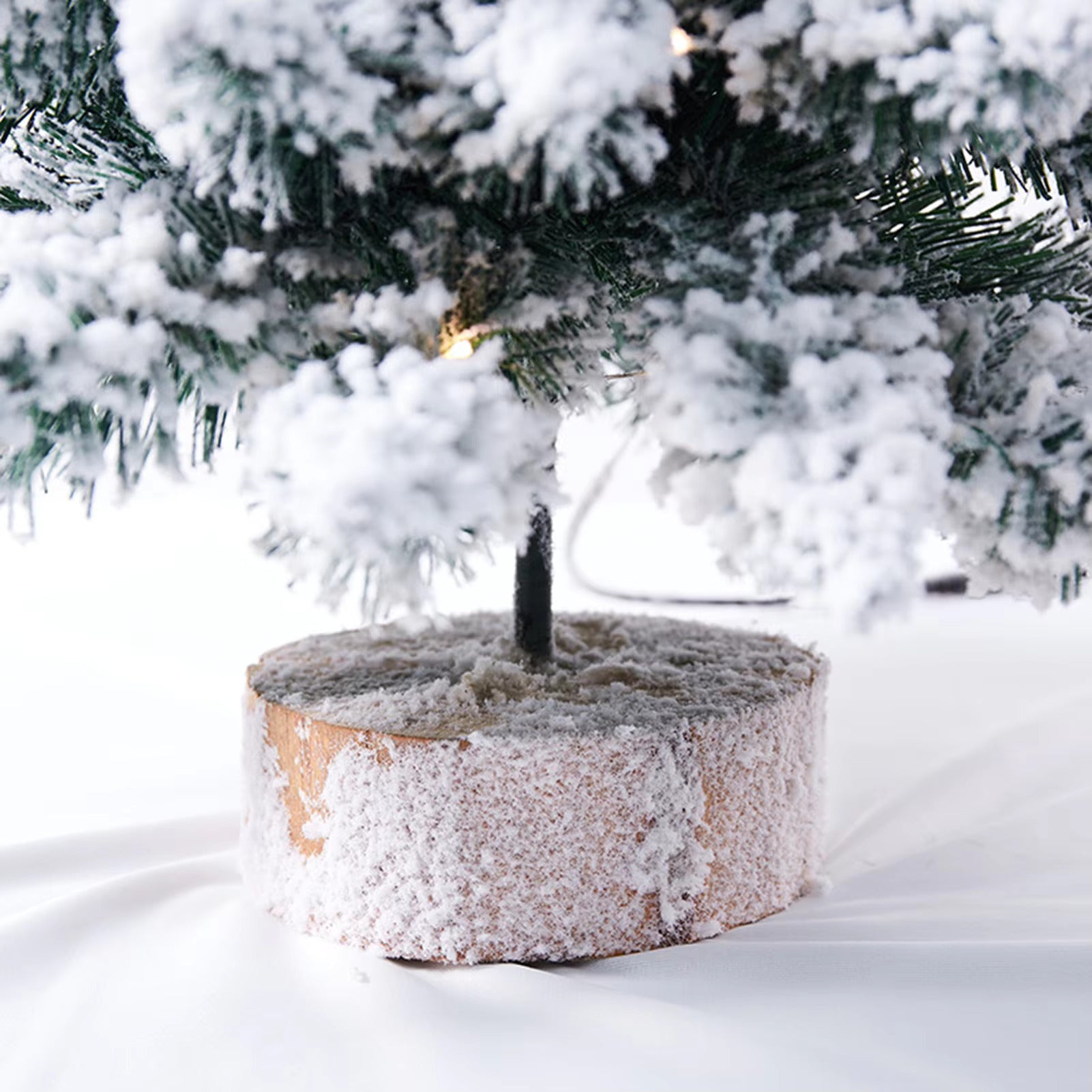 Mini lit tabletop Christmas tree - buy with free shipping