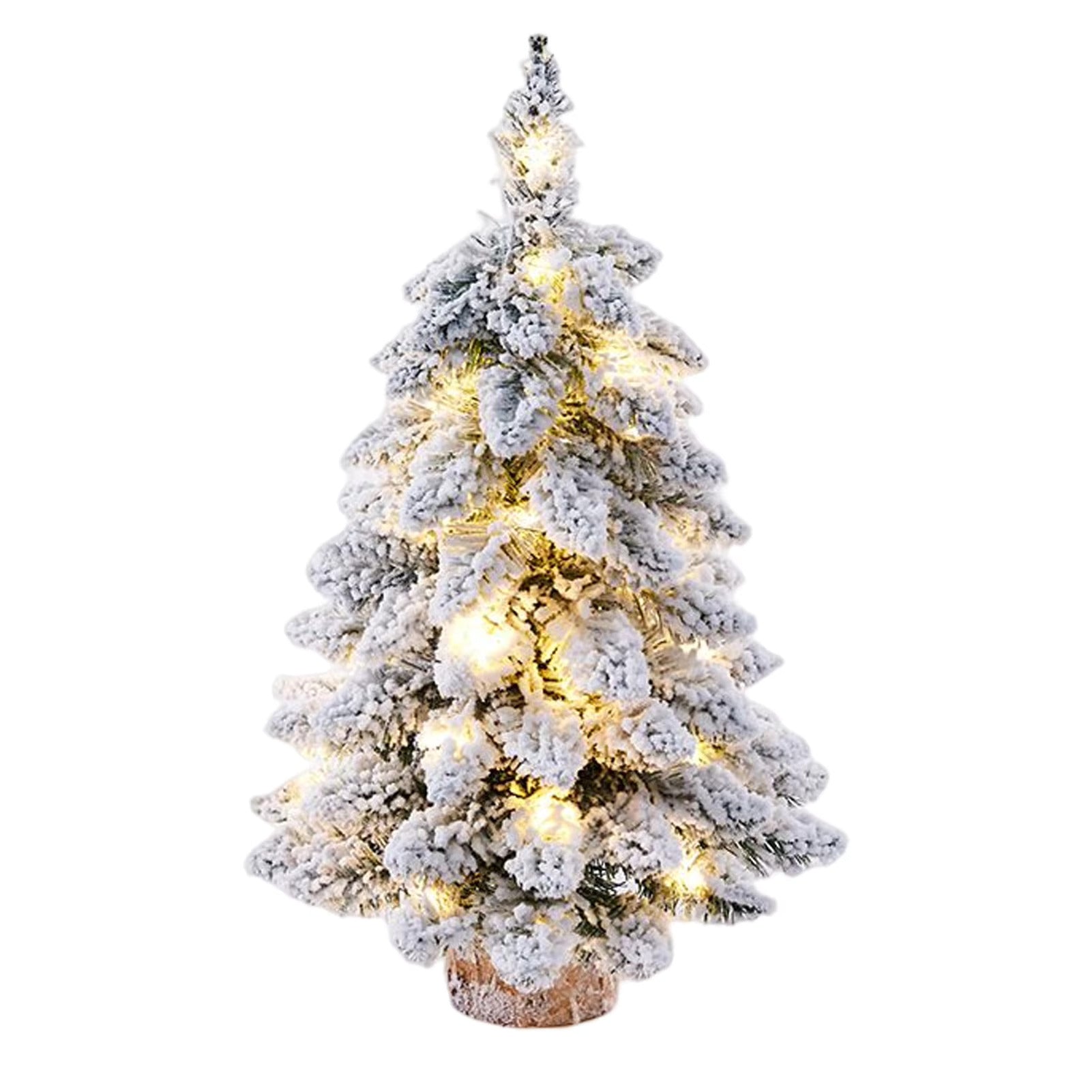 Mini lit tabletop Christmas tree - buy with free shipping