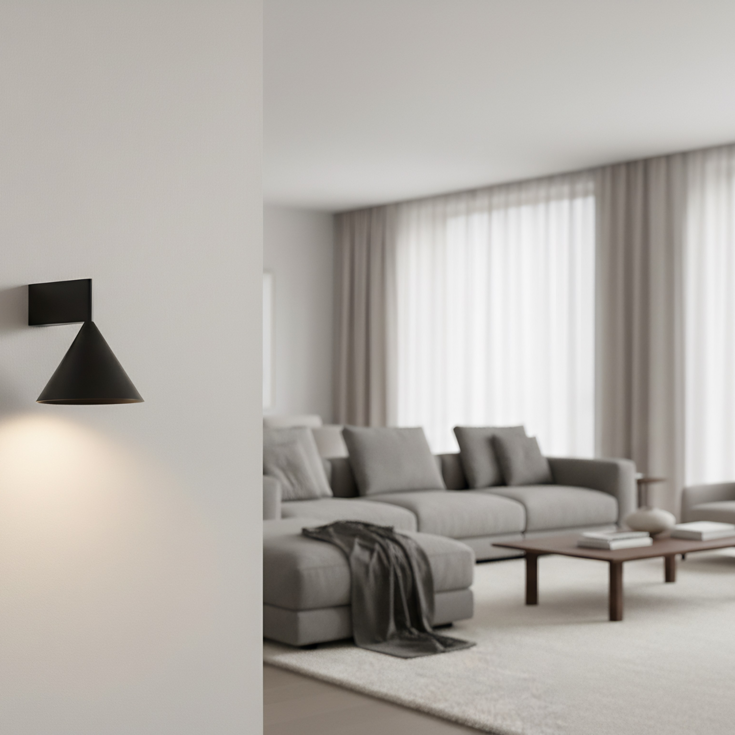 Lund | 5" LED Aluminum Wall Lamp | Modern Nordic Outdoor & Indoor Fixture