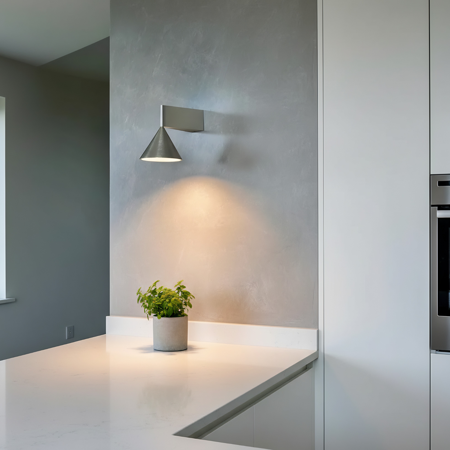Lund | 5" LED Aluminum Wall Lamp | Modern Nordic Outdoor & Indoor Fixture