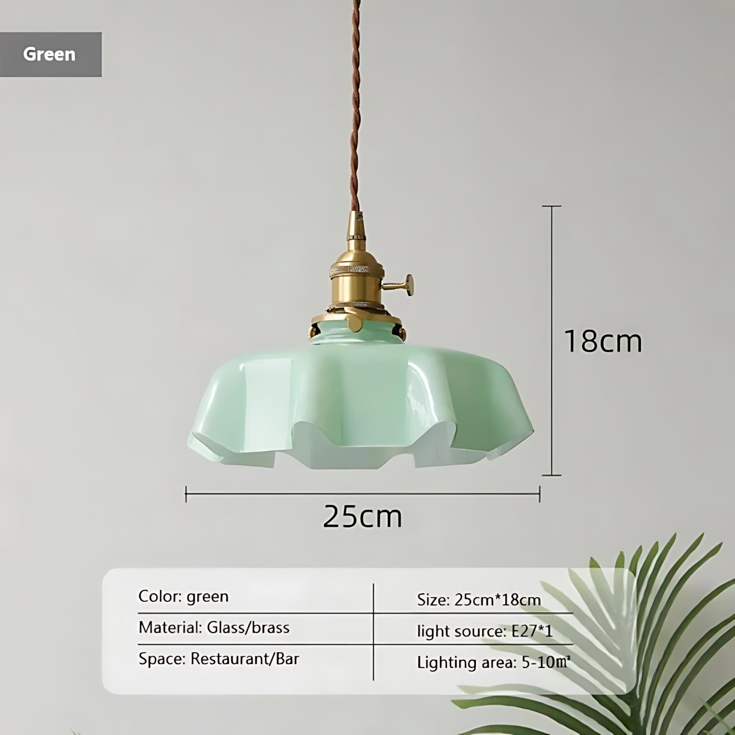 Drachenfels - French Elegance Brass Pendant Lamp