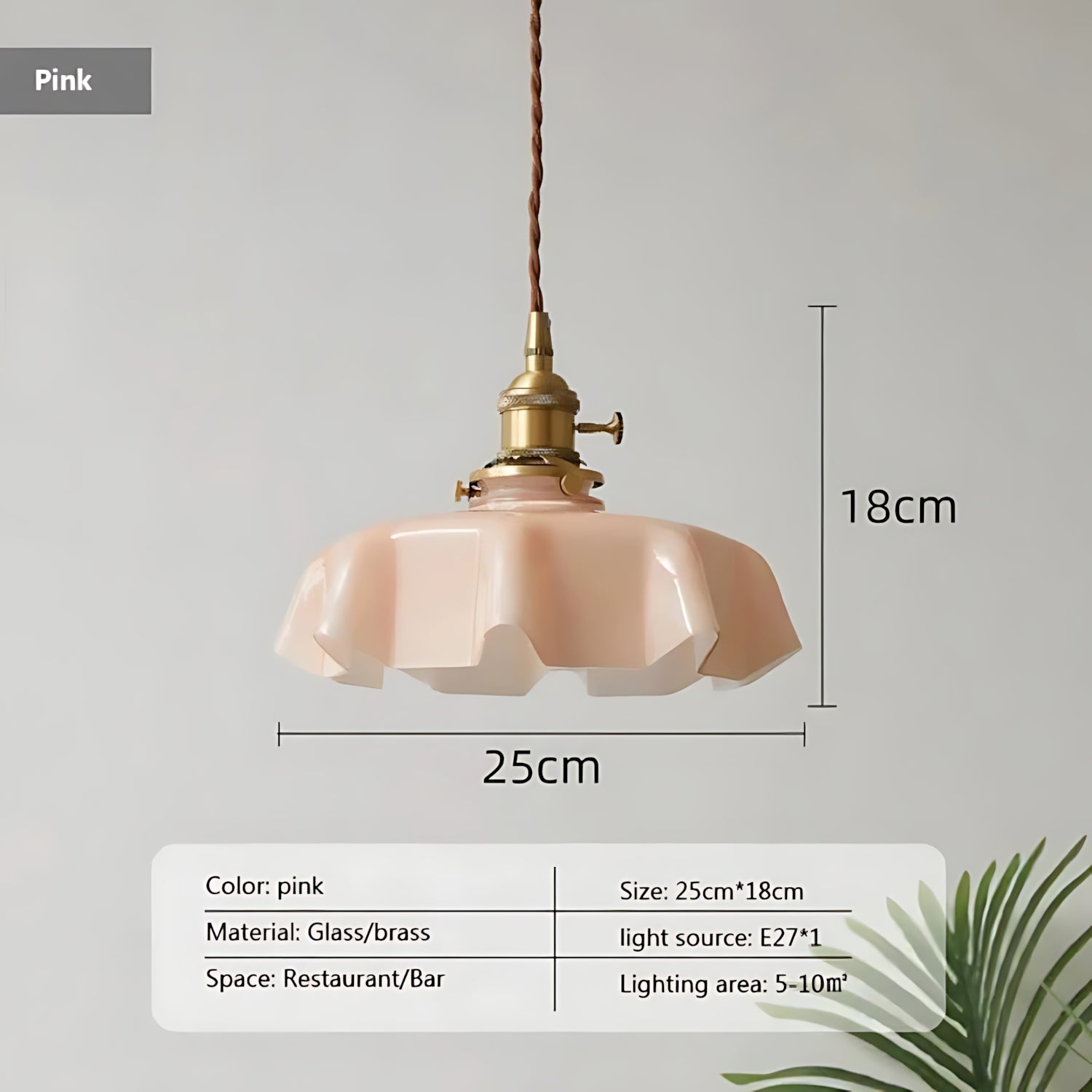Drachenfels - French Elegance Brass Pendant Lamp