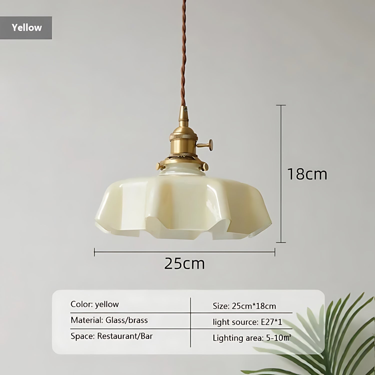 Drachenfels - French Elegance Brass Pendant Lamp