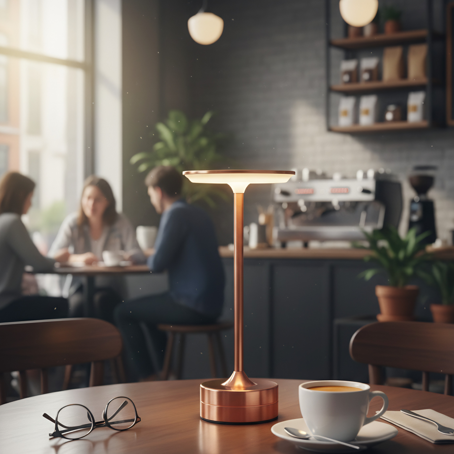 Senja | 11" LED Table Lamp with Touch Sensor 3-Color Dimmable Night Light