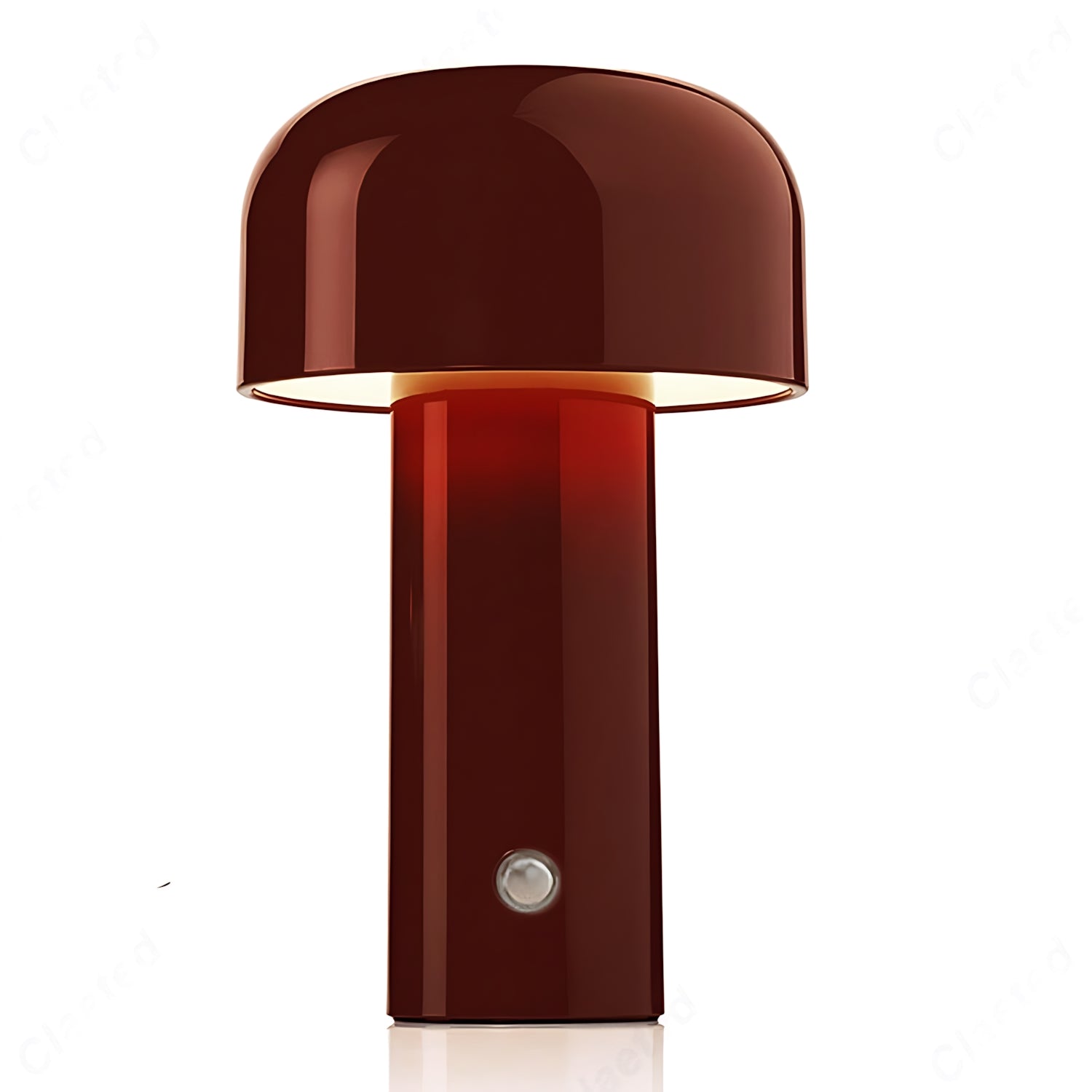 Retro Wireless LED Mushroom Table Lamp with Touch Control & USB