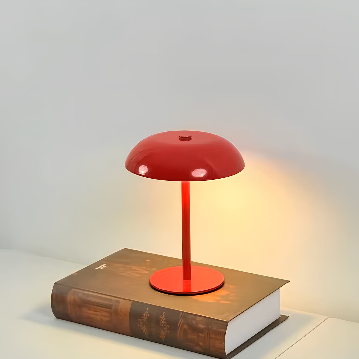 Tampere | 8" Wireless Mushroom Lamp | Touch & Dimmer Control