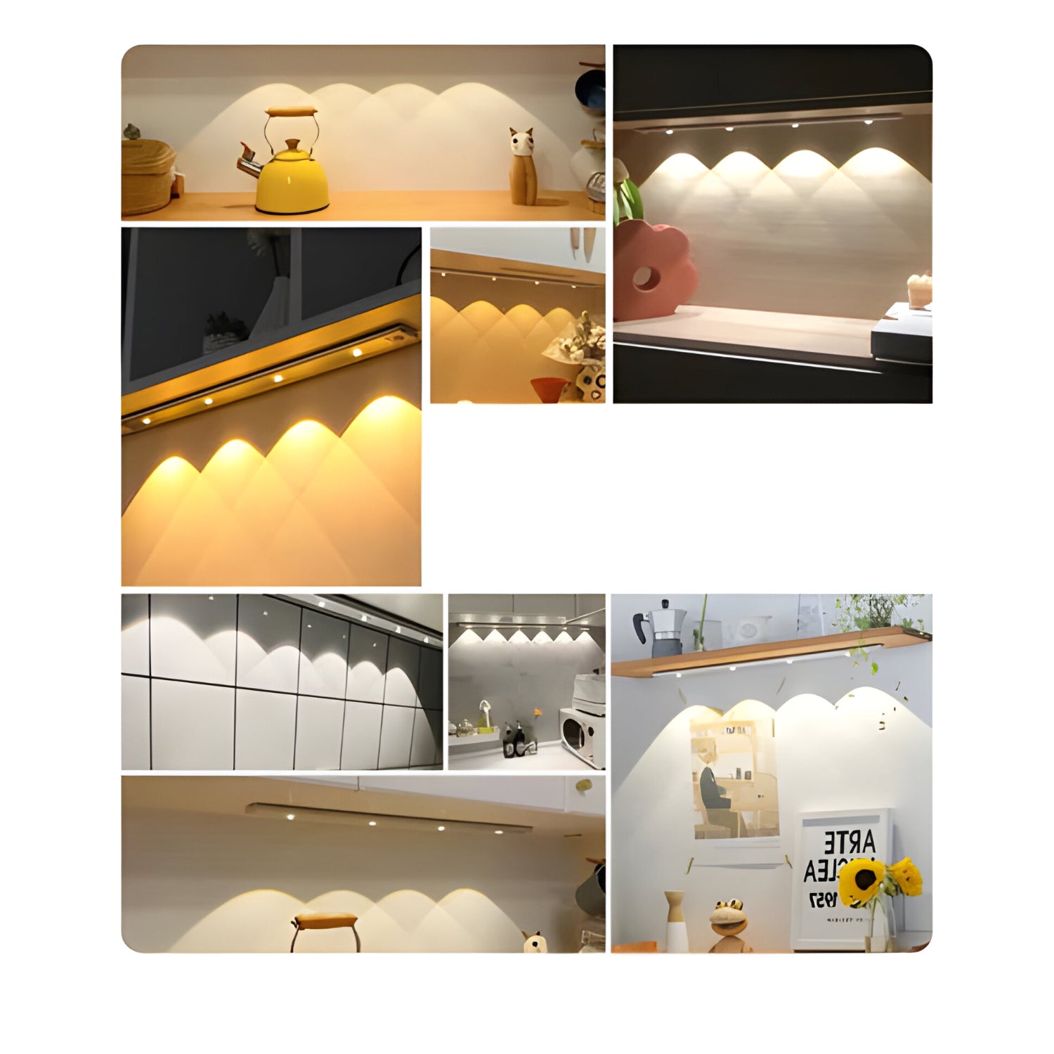 Wireless Smart LED Fixture with Motion Sensor