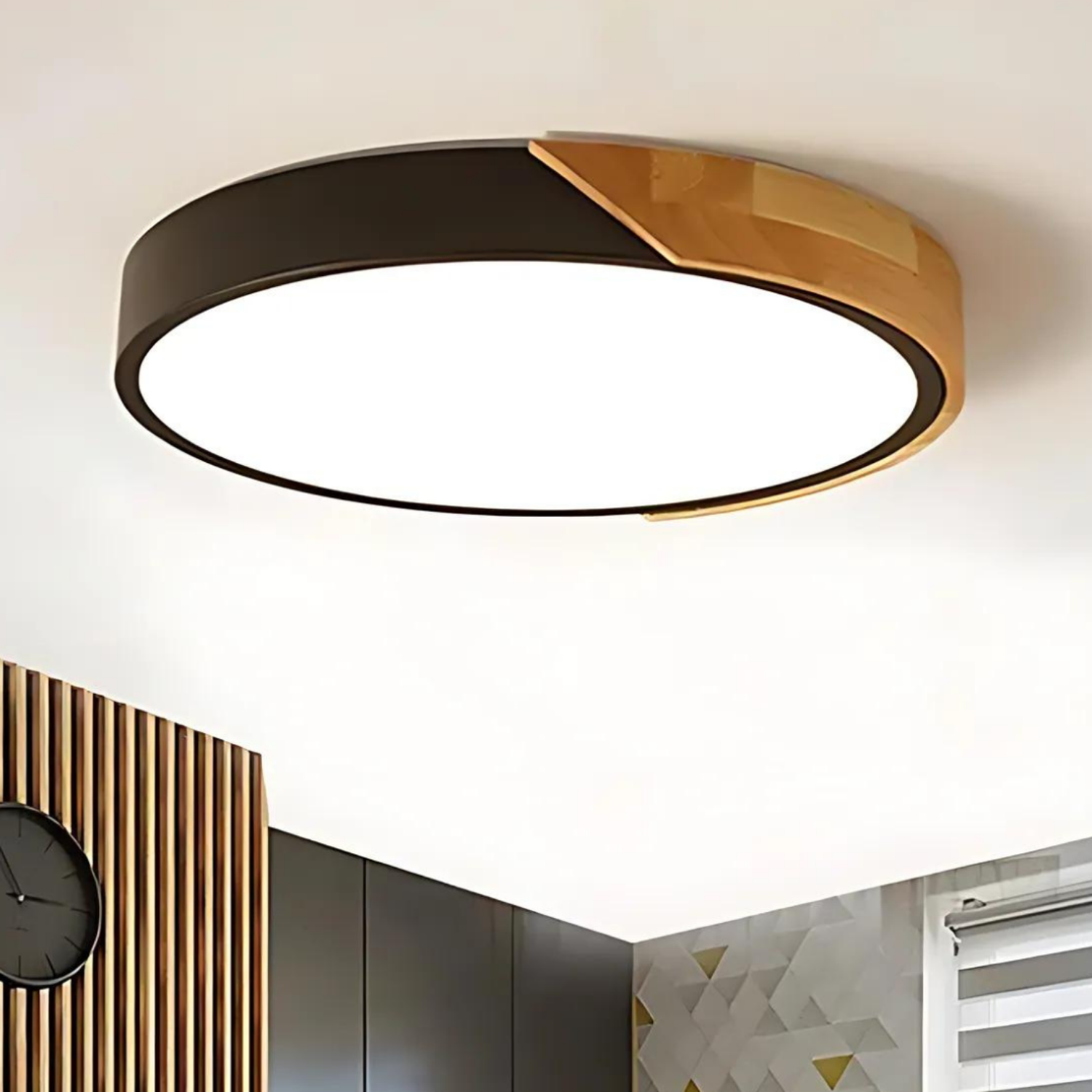 Round Luxe Flush Light
