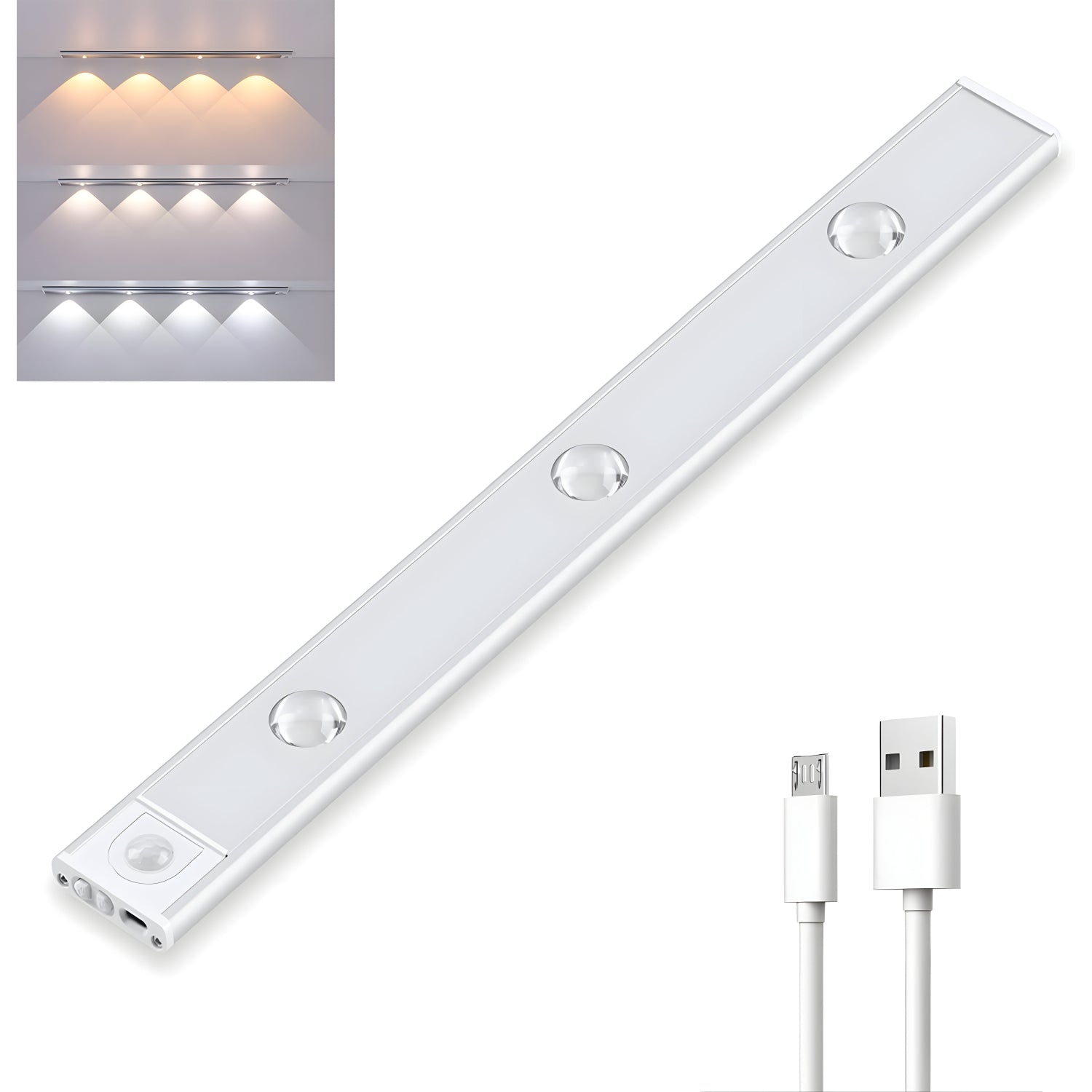 Wireless Smart LED Fixture with Motion Sensor